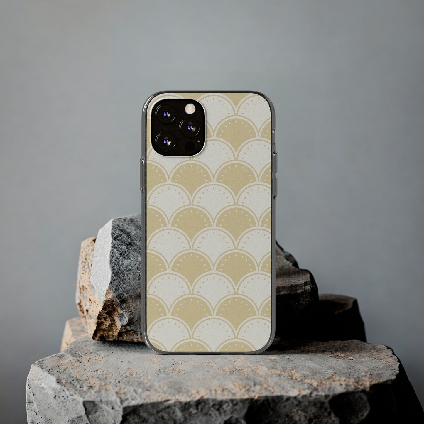 Ocean's Yellow Waves Soft Phone Cases