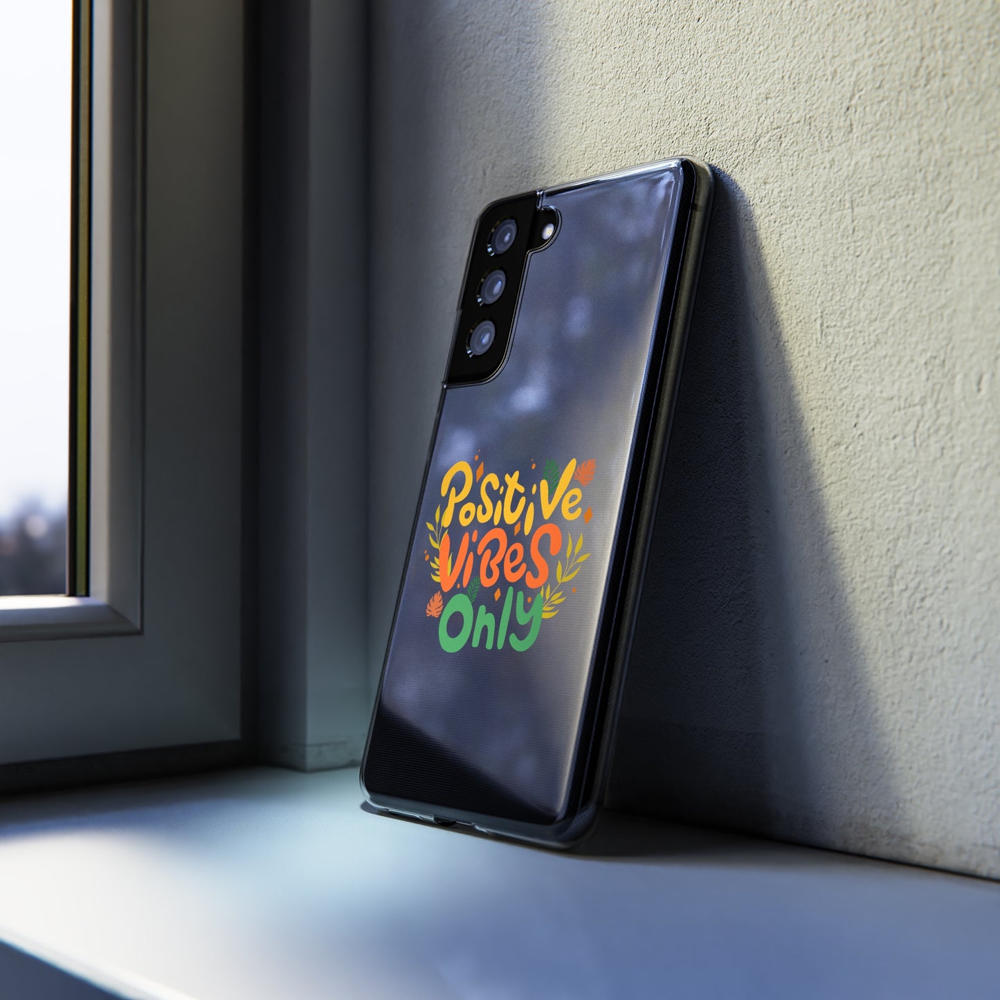 Positive Vibes Only Soft Phone Cases