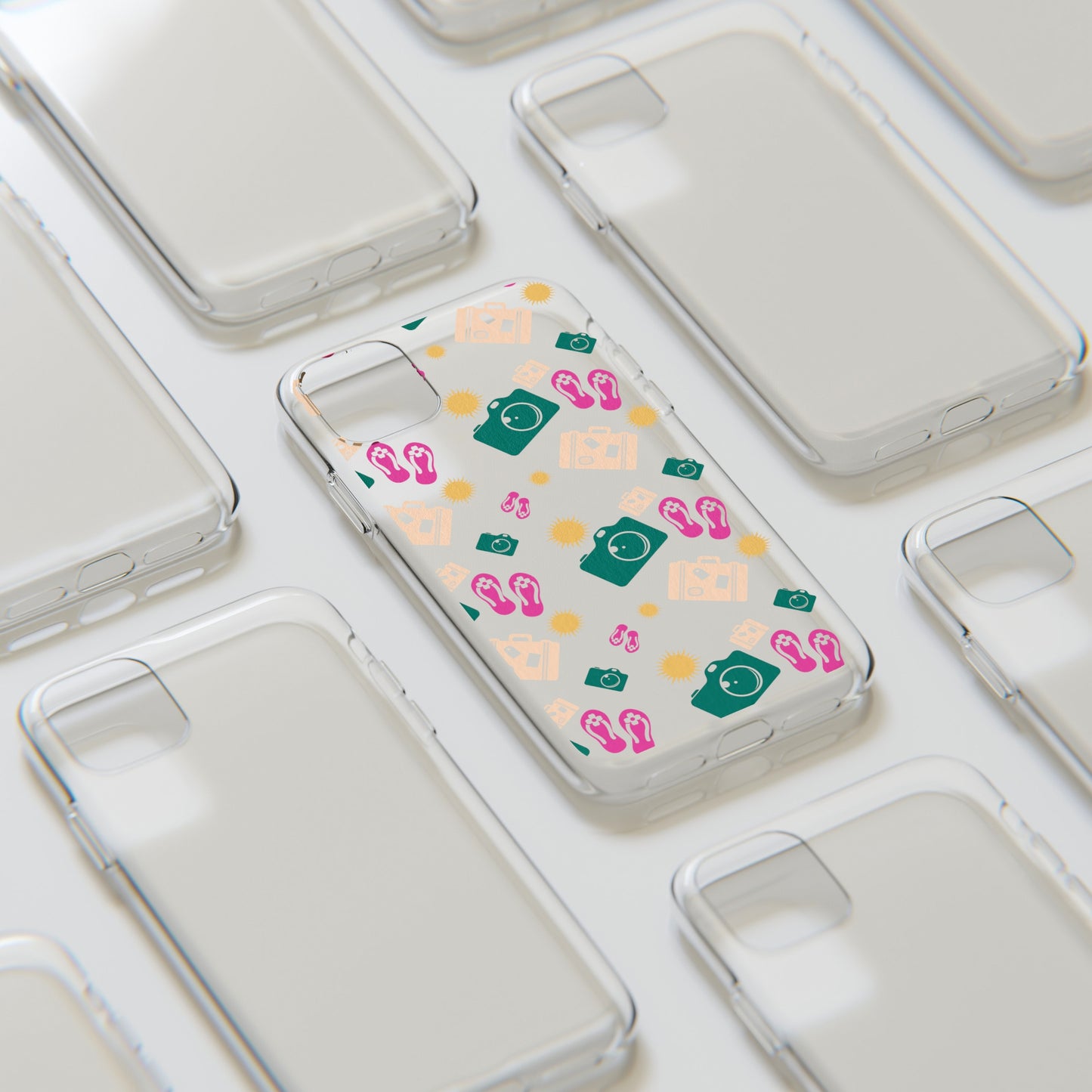 Sunlit Waves Soft Phone Cases