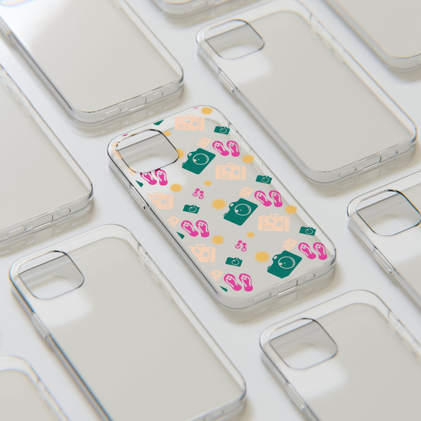 Sunlit Waves Soft Phone Cases