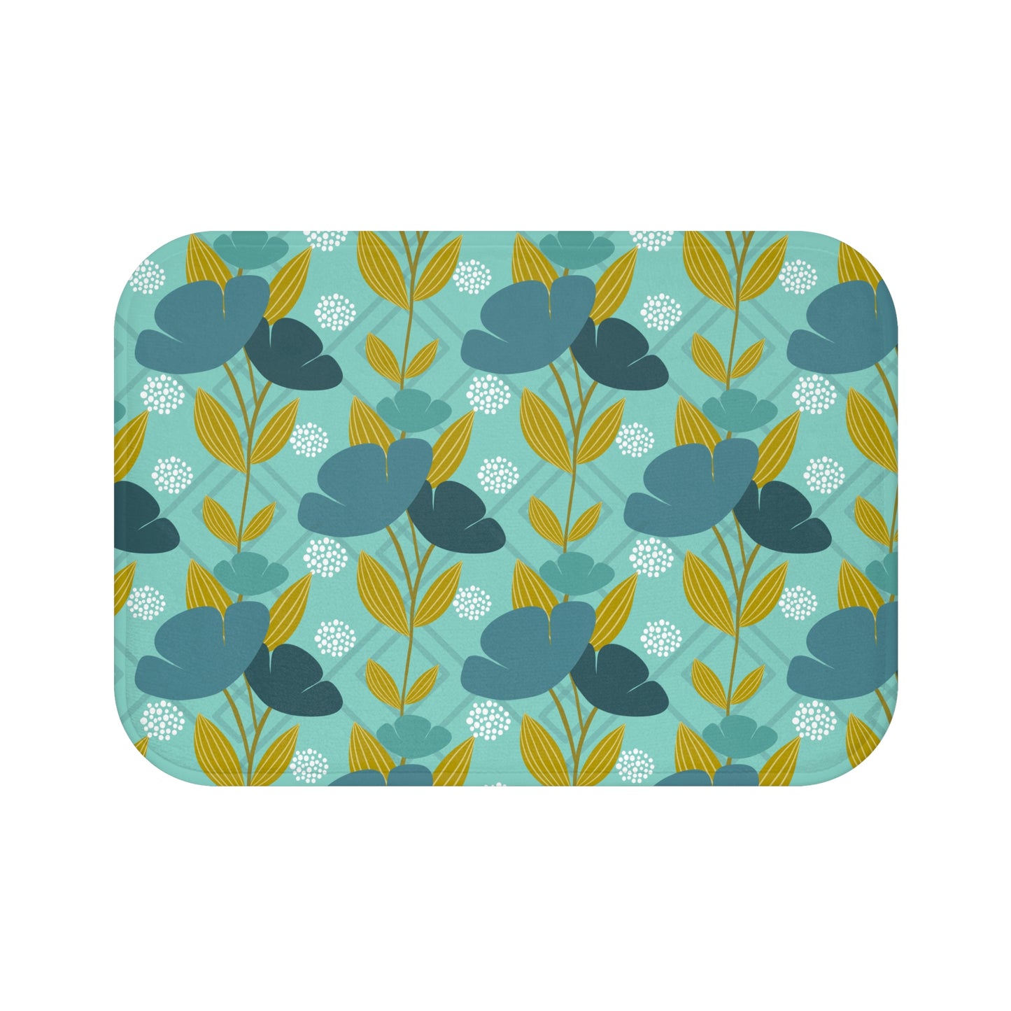 Floral Oasis Bath Mat