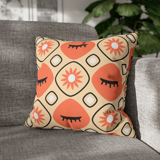 Shapes in Sight Spun Polyester Square Pillow Case