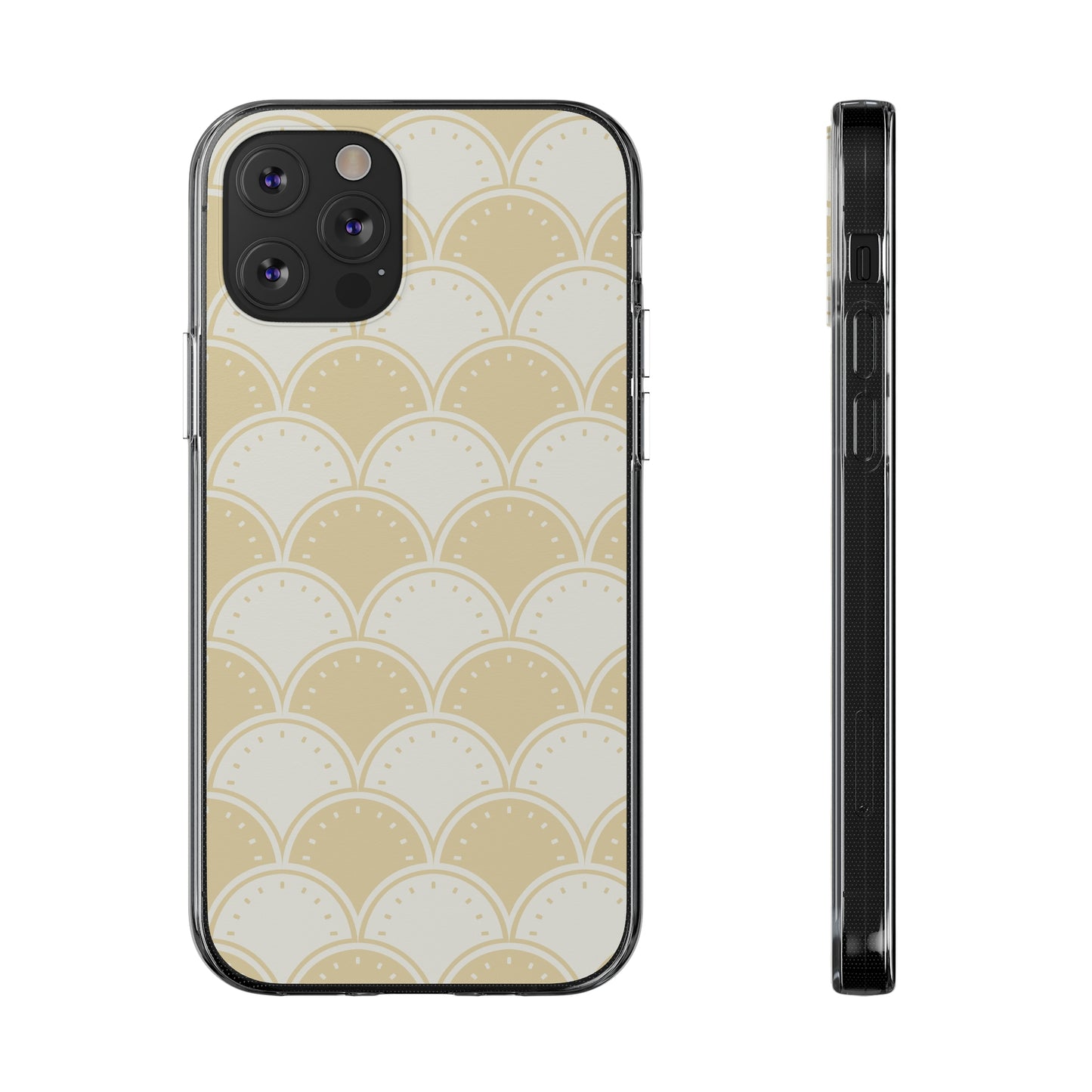 Ocean's Yellow Waves Soft Phone Cases