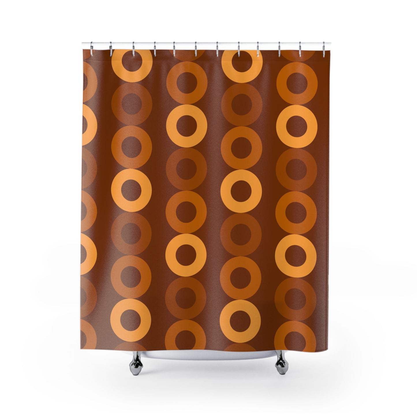 Infinite Orbits Shower Curtains