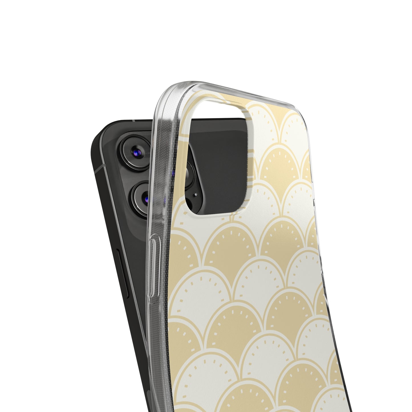 Ocean's Yellow Waves Soft Phone Cases