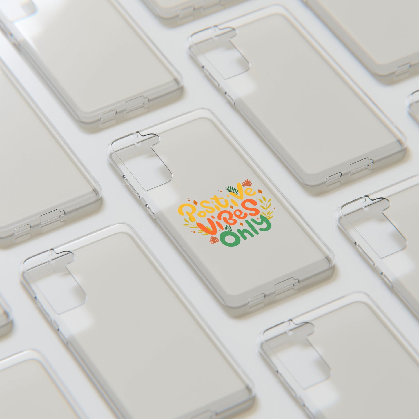 Positive Vibes Only Soft Phone Cases