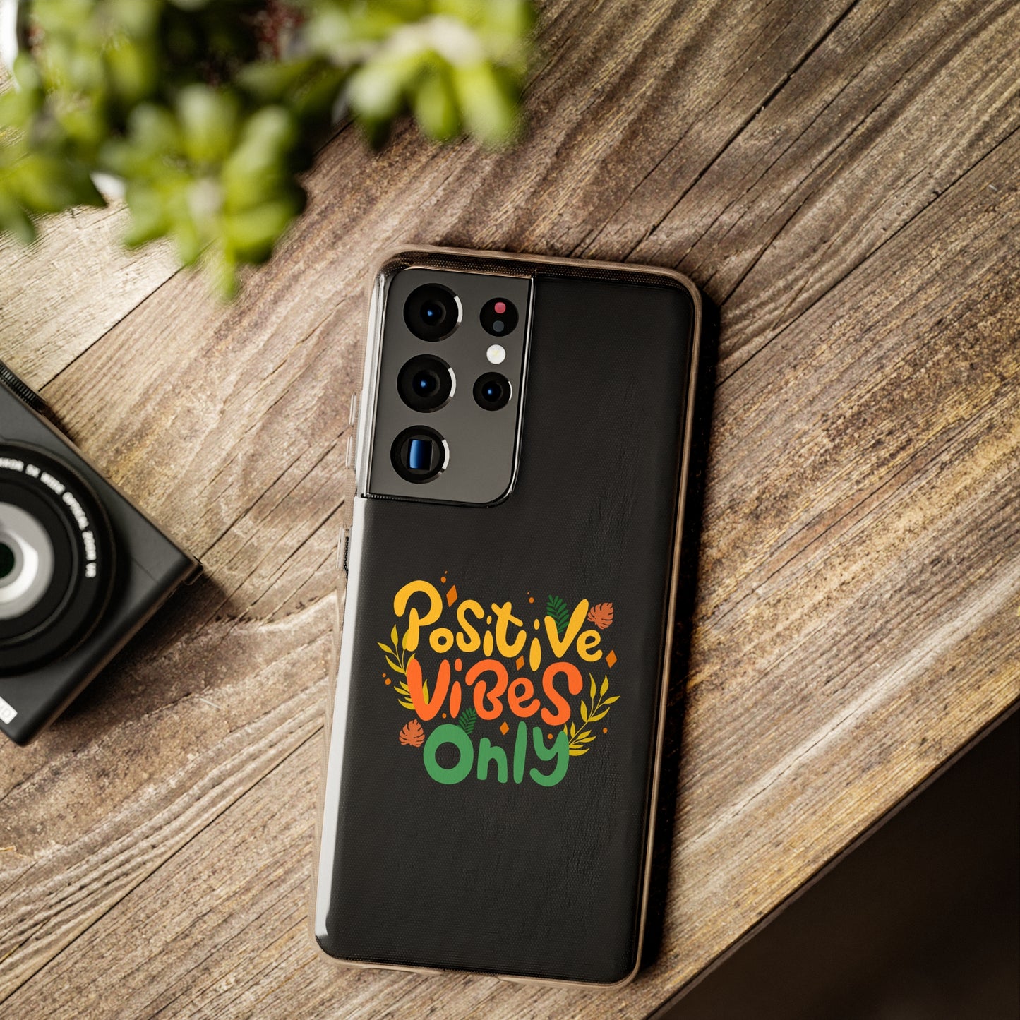 Positive Vibes Only Soft Phone Cases