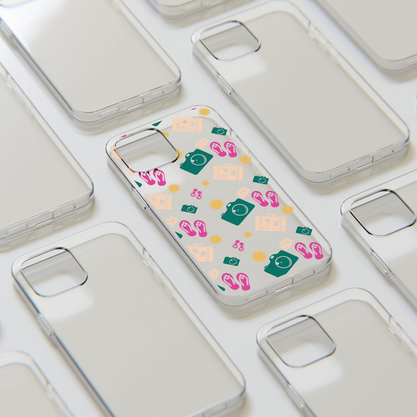 Sunlit Waves Soft Phone Cases