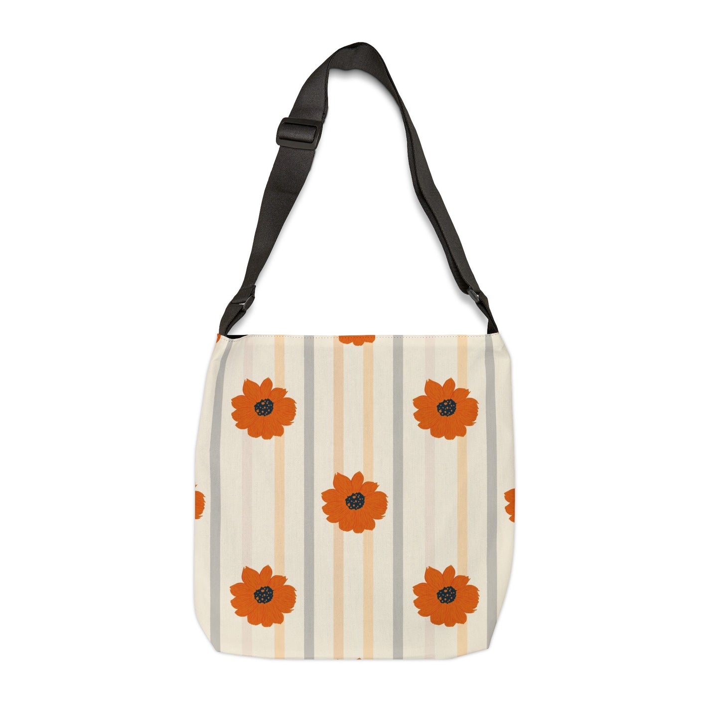 Golden Sunflower Adjustable Tote Bag