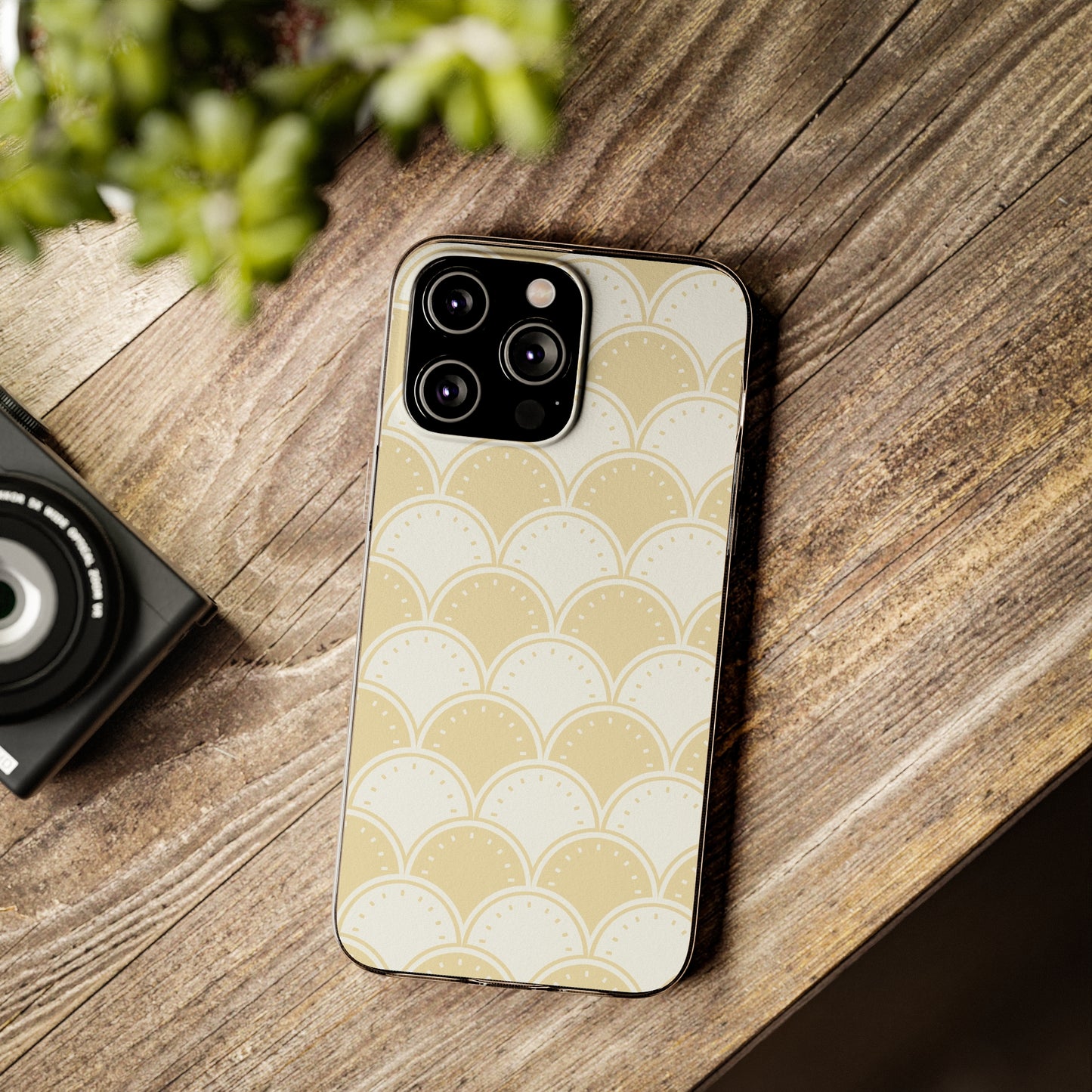 Ocean's Yellow Waves Soft Phone Cases