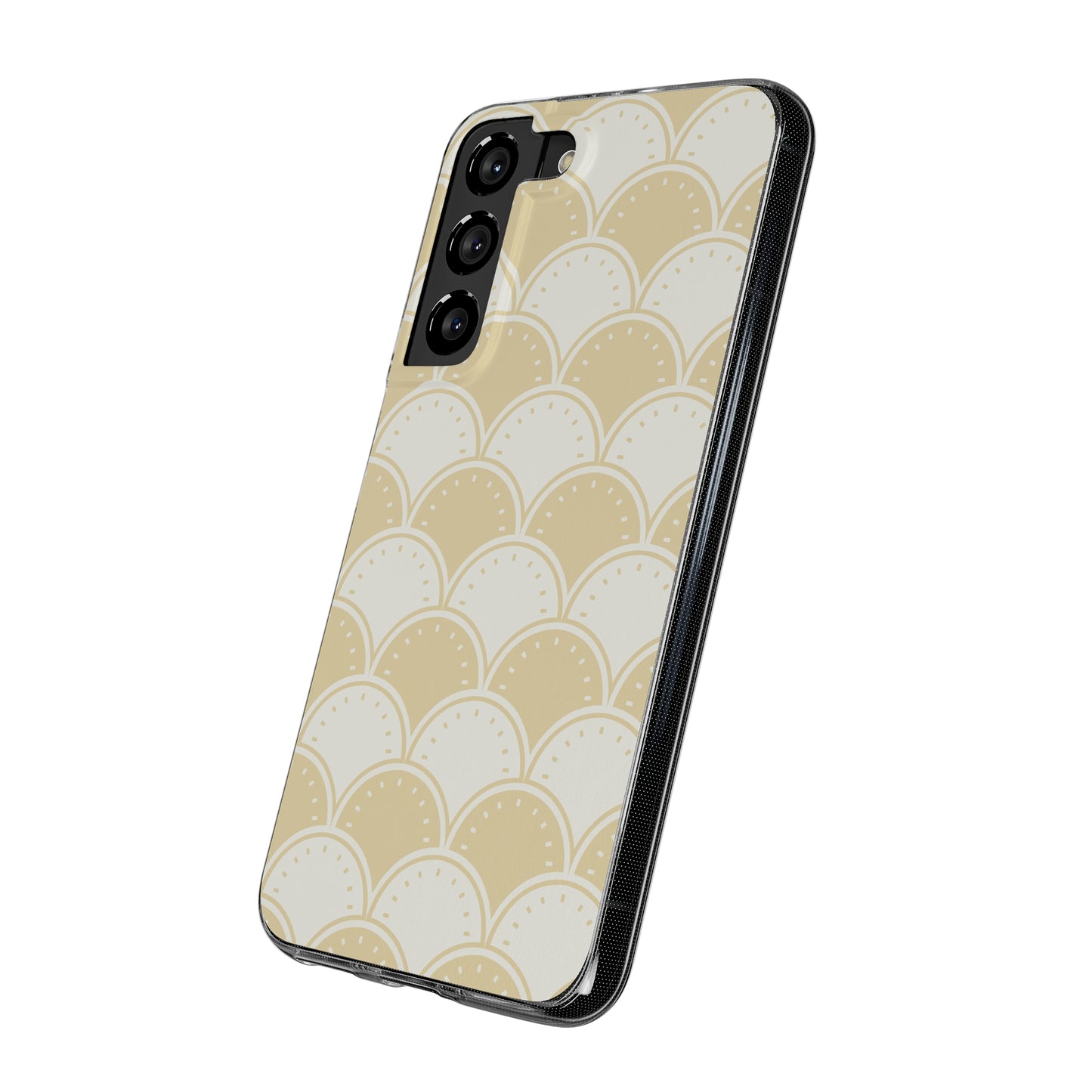 Ocean's Yellow Waves Soft Phone Cases