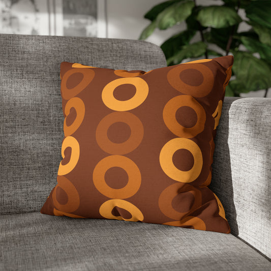 Infinite Orbits Spun Polyester Square Pillow Case