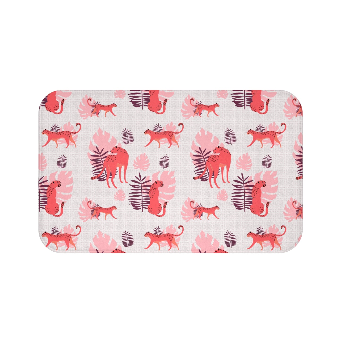 Leafy Roar Bath Mat