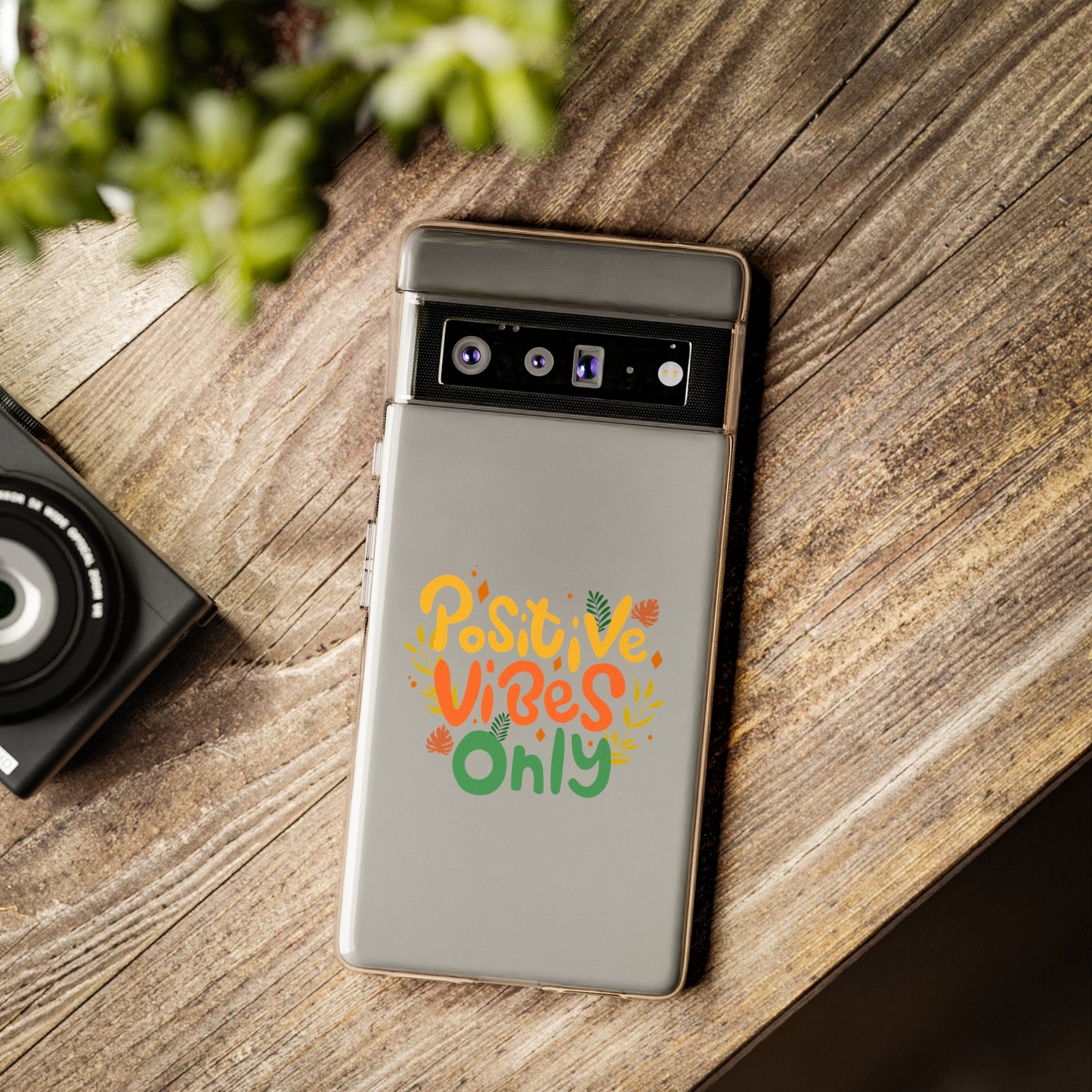 Positive Vibes Only Soft Phone Cases