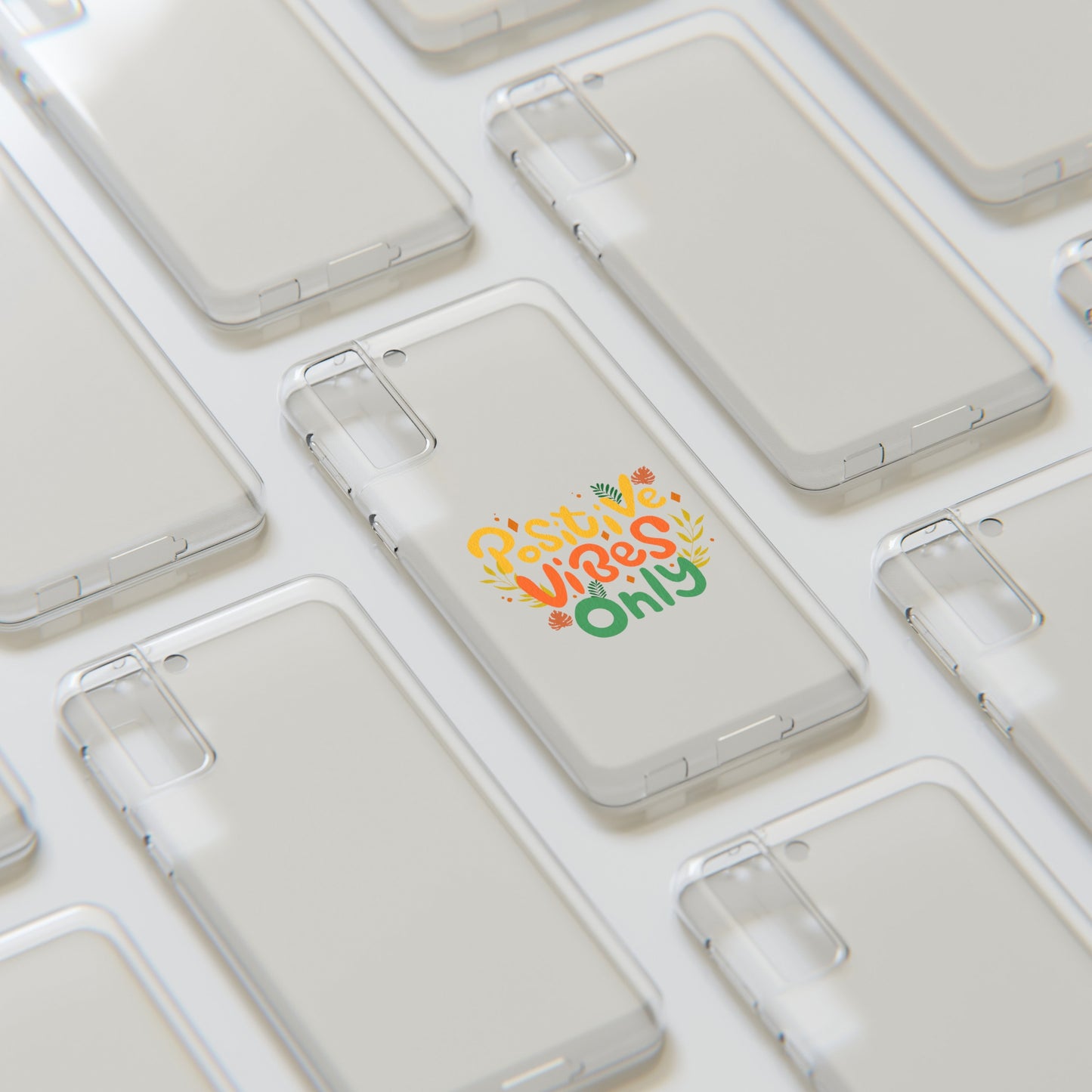 Positive Vibes Only Soft Phone Cases