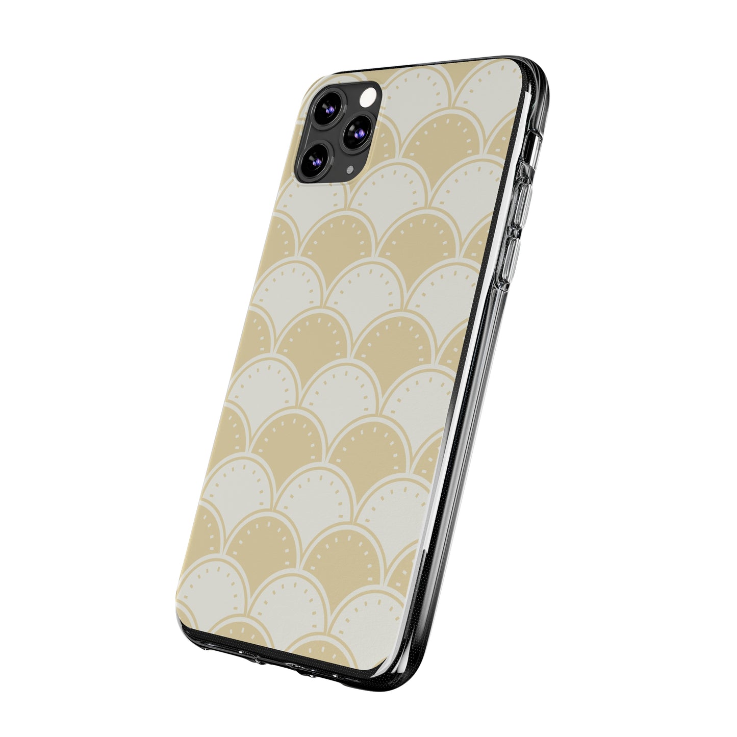 Ocean's Yellow Waves Soft Phone Cases