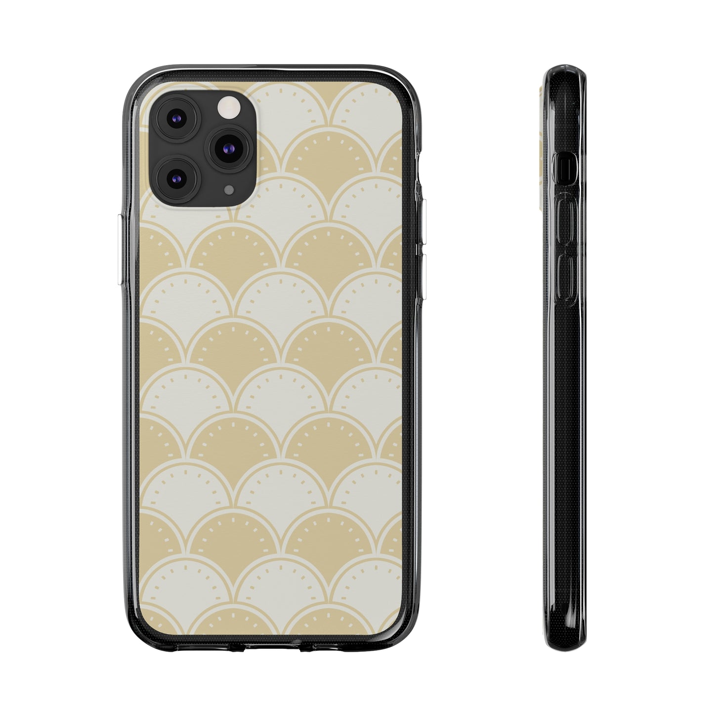 Ocean's Yellow Waves Soft Phone Cases