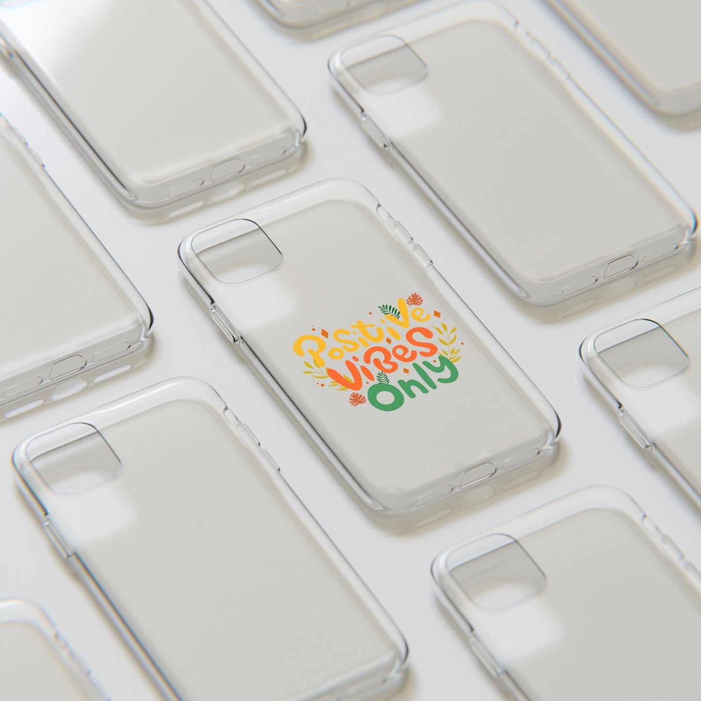 Positive Vibes Only Soft Phone Cases