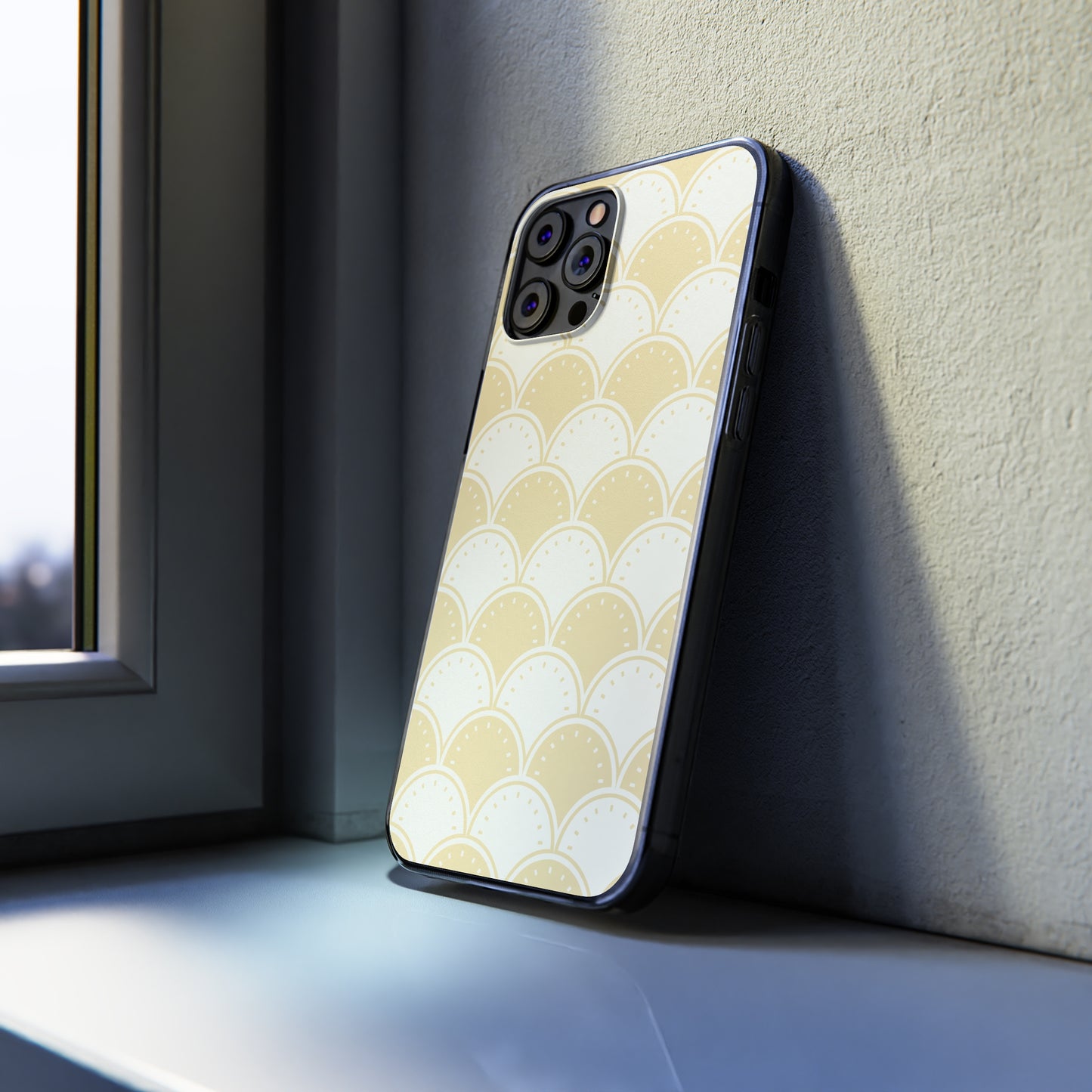 Ocean's Yellow Waves Soft Phone Cases