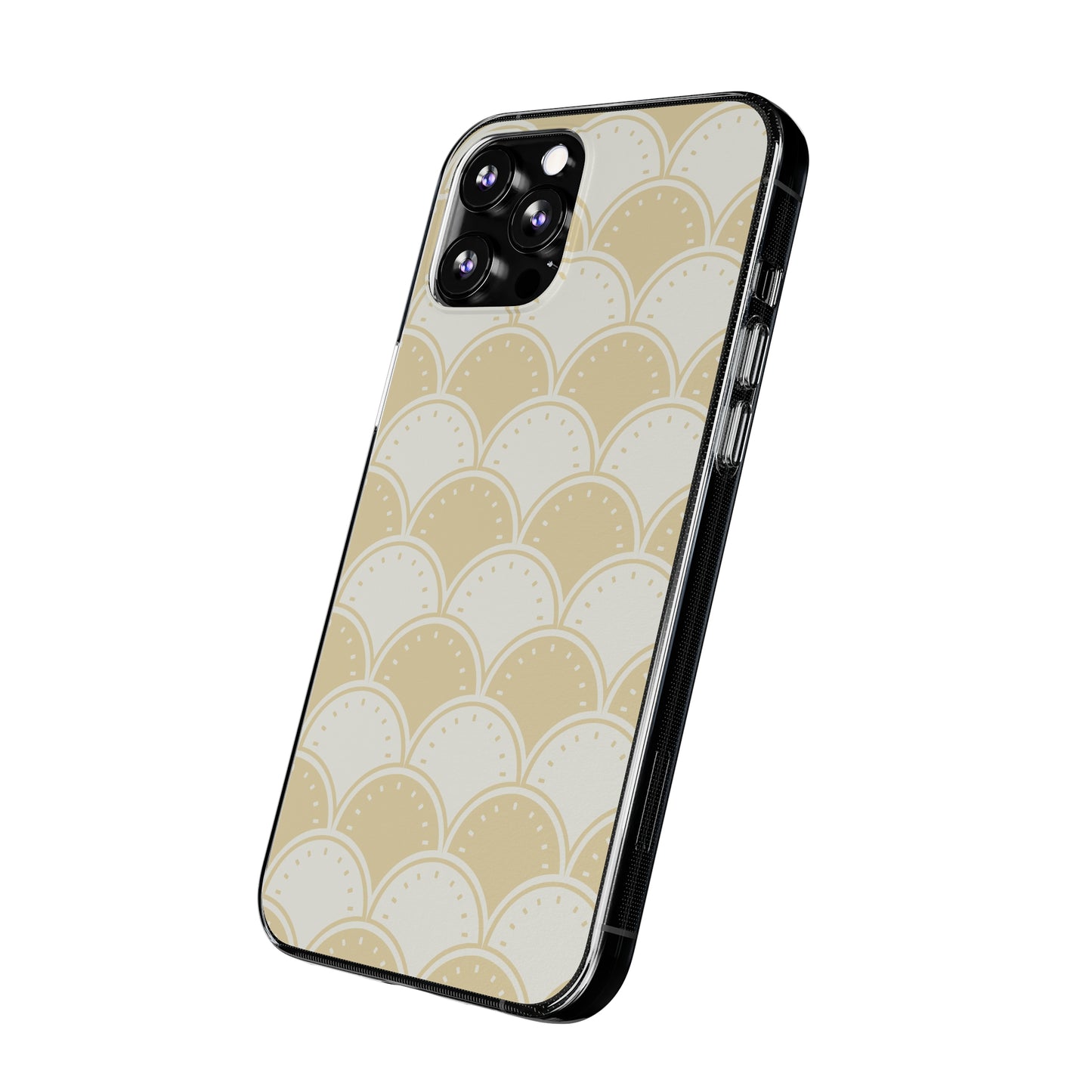 Ocean's Yellow Waves Soft Phone Cases