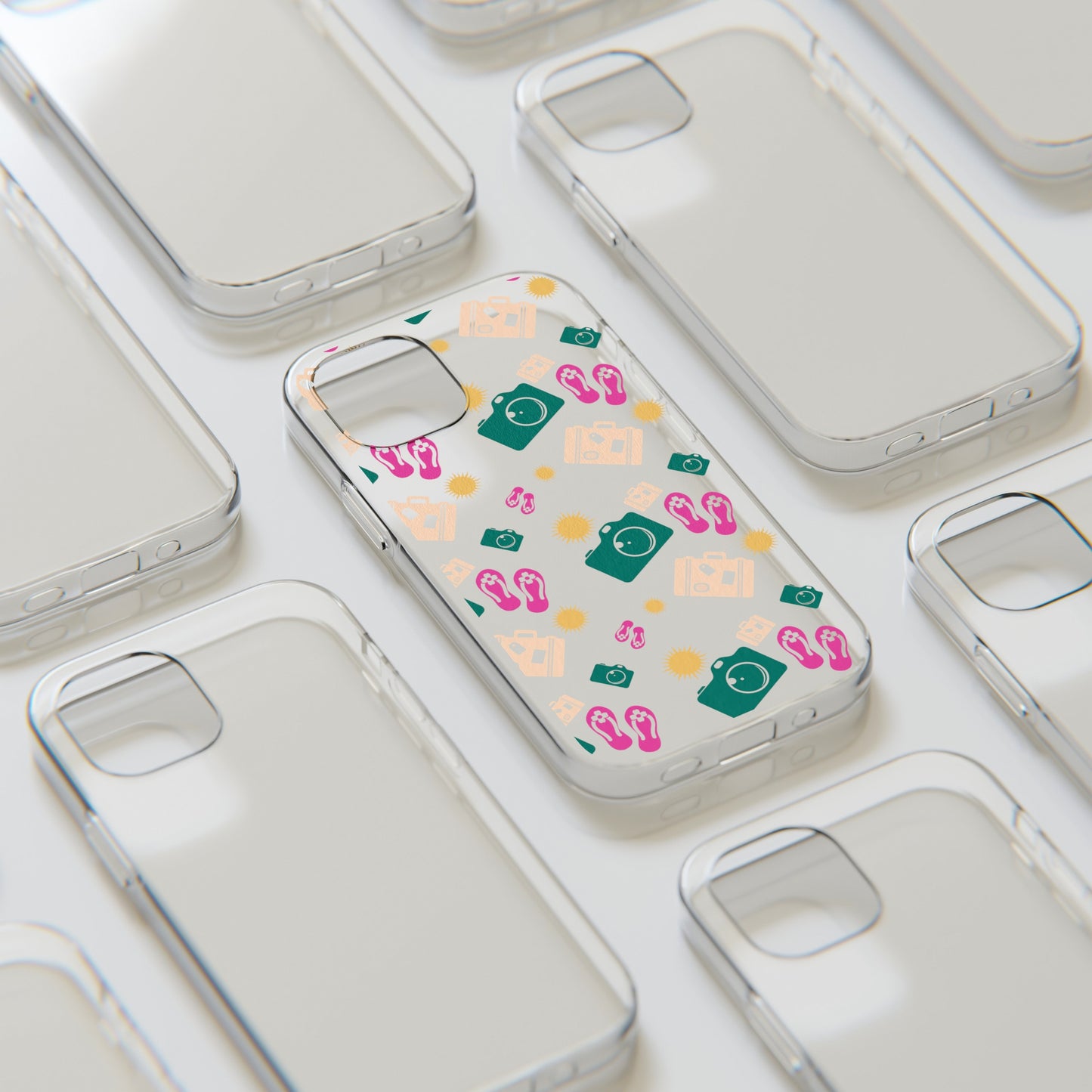 Sunlit Waves Soft Phone Cases