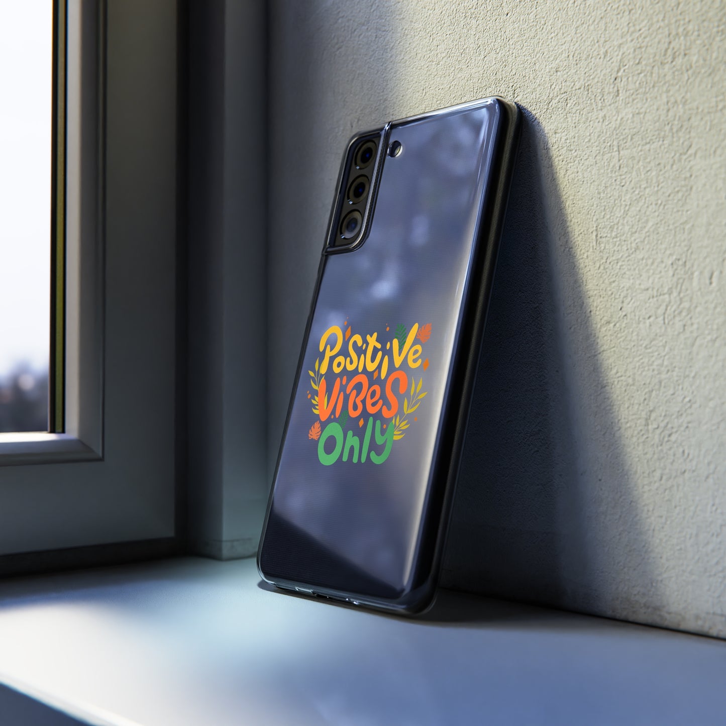 Positive Vibes Only Soft Phone Cases