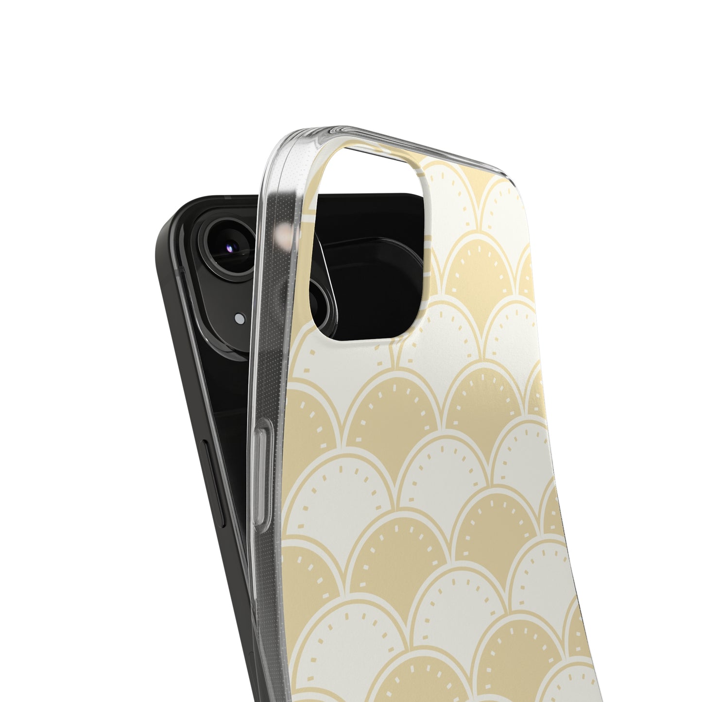 Ocean's Yellow Waves Soft Phone Cases