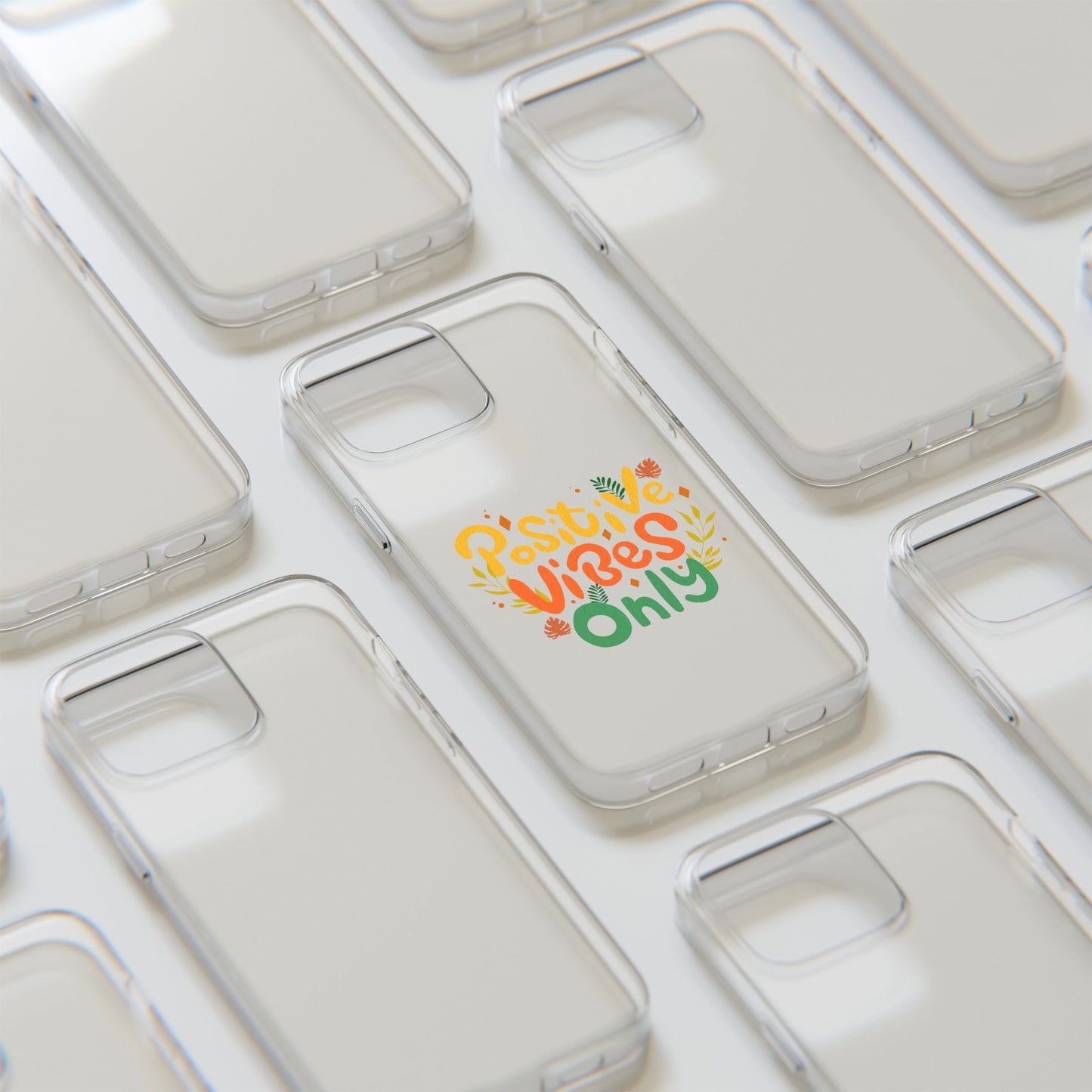 Positive Vibes Only Soft Phone Cases