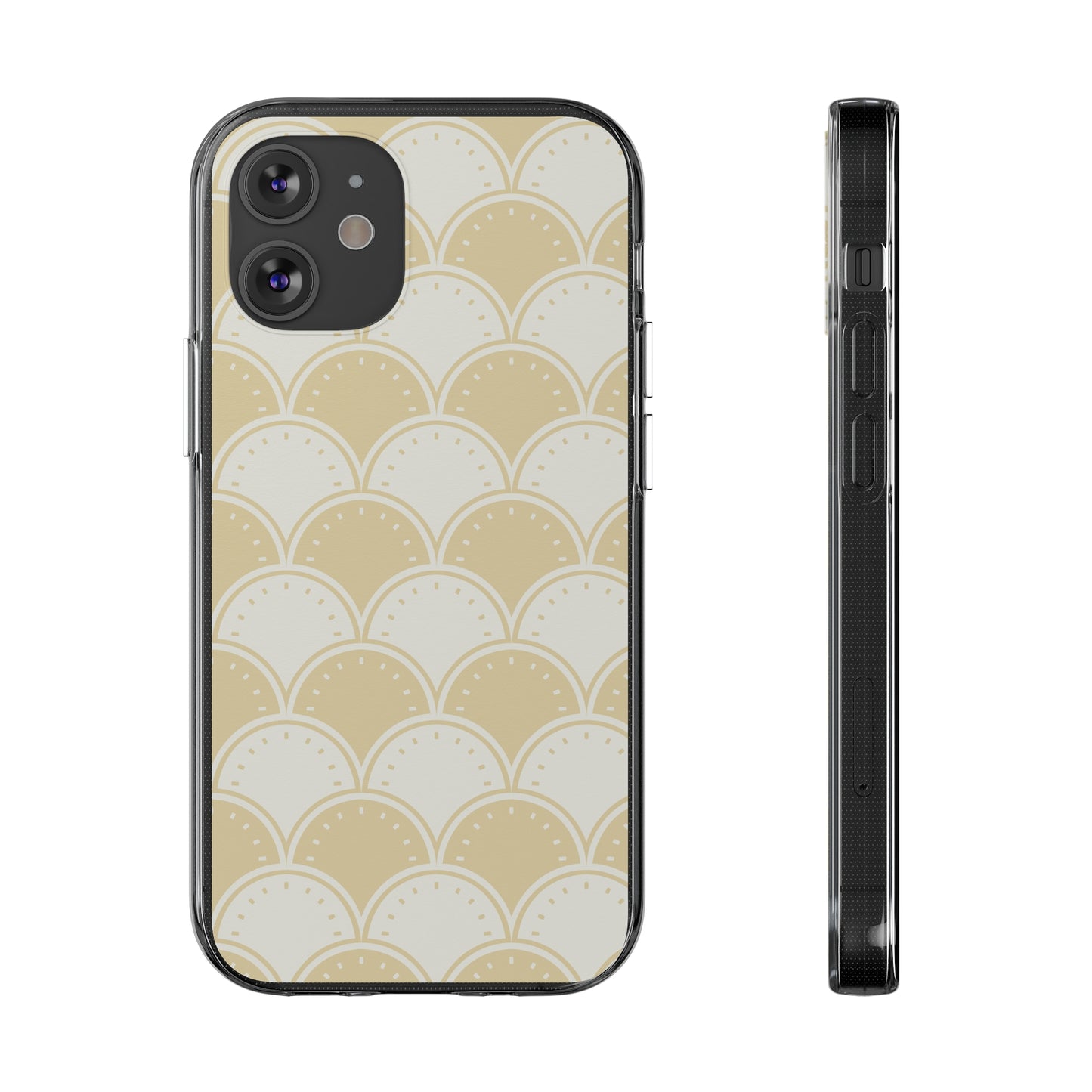 Ocean's Yellow Waves Soft Phone Cases