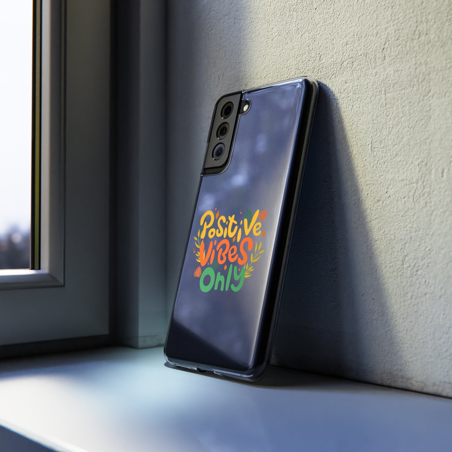 Positive Vibes Only Soft Phone Cases