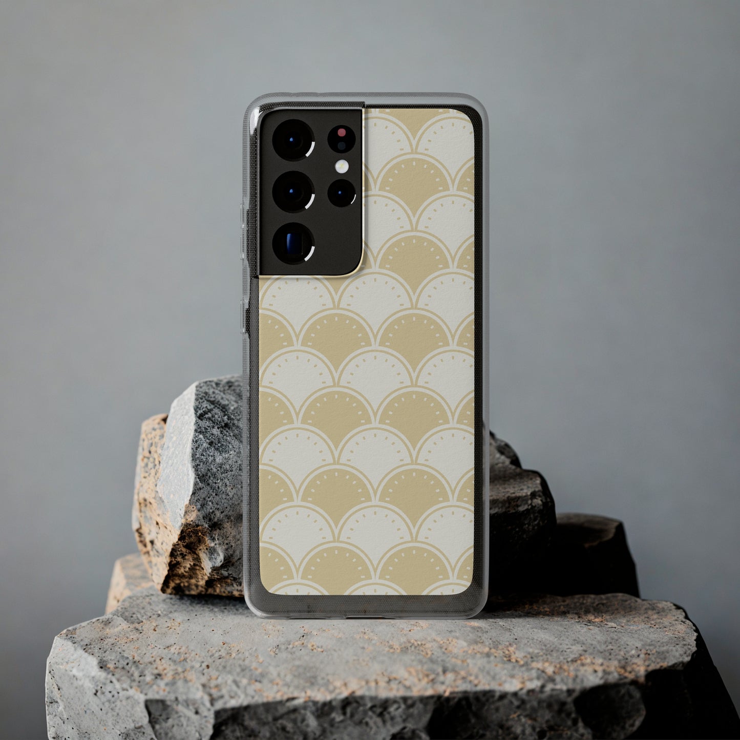 Ocean's Yellow Waves Soft Phone Cases