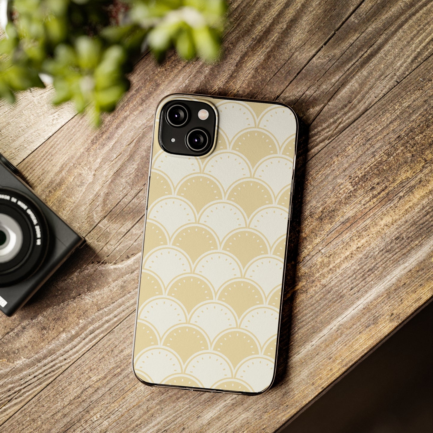 Ocean's Yellow Waves Soft Phone Cases