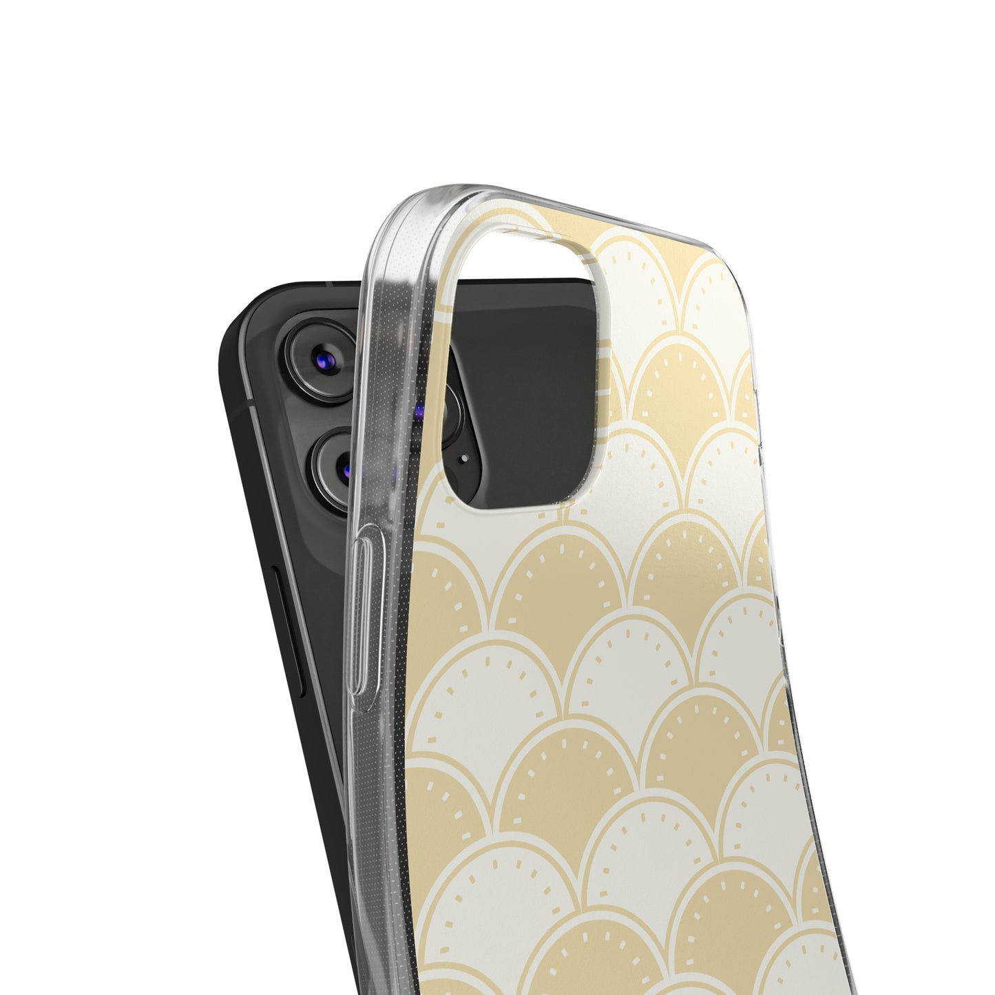 Ocean's Yellow Waves Soft Phone Cases