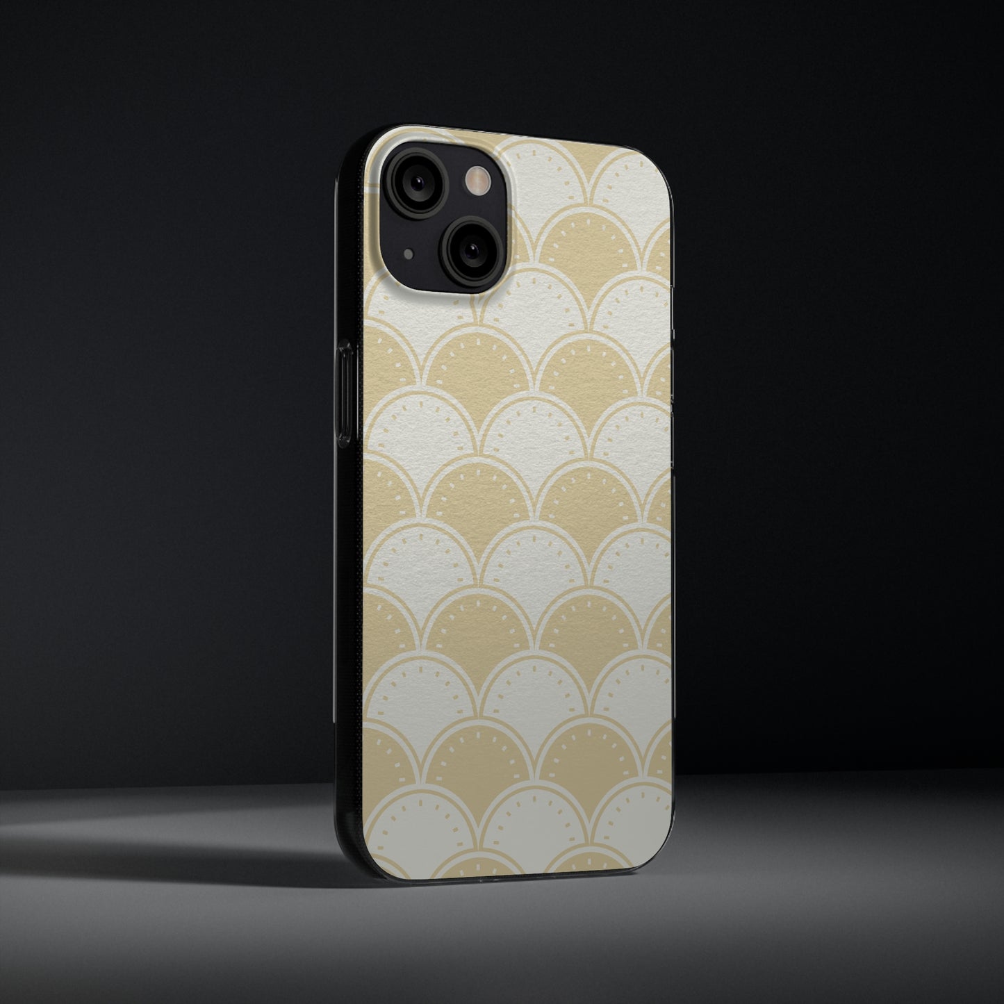 Ocean's Yellow Waves Soft Phone Cases