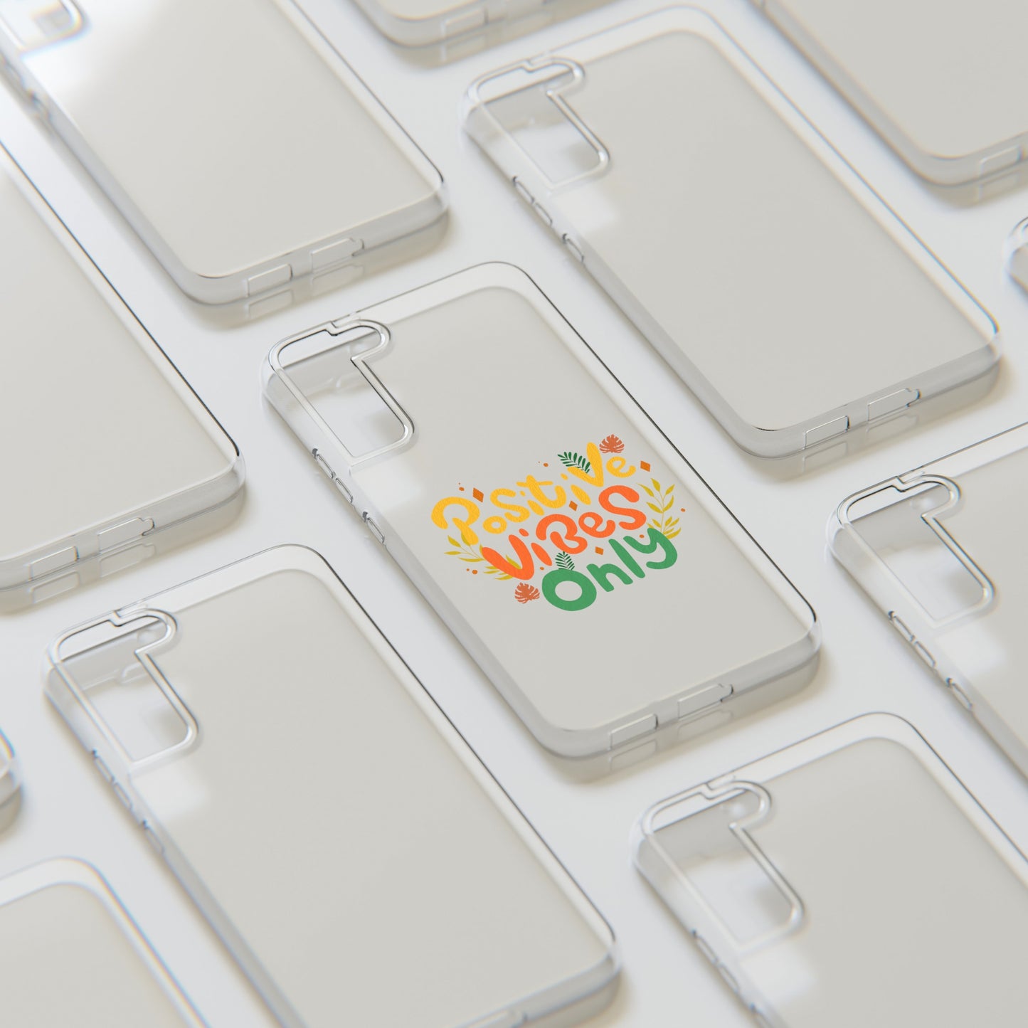 Positive Vibes Only Soft Phone Cases