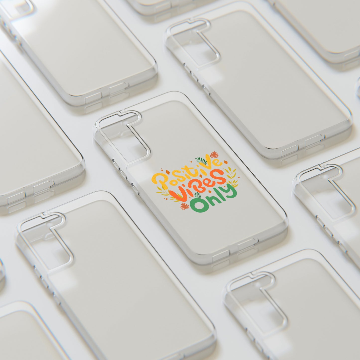 Positive Vibes Only Soft Phone Cases