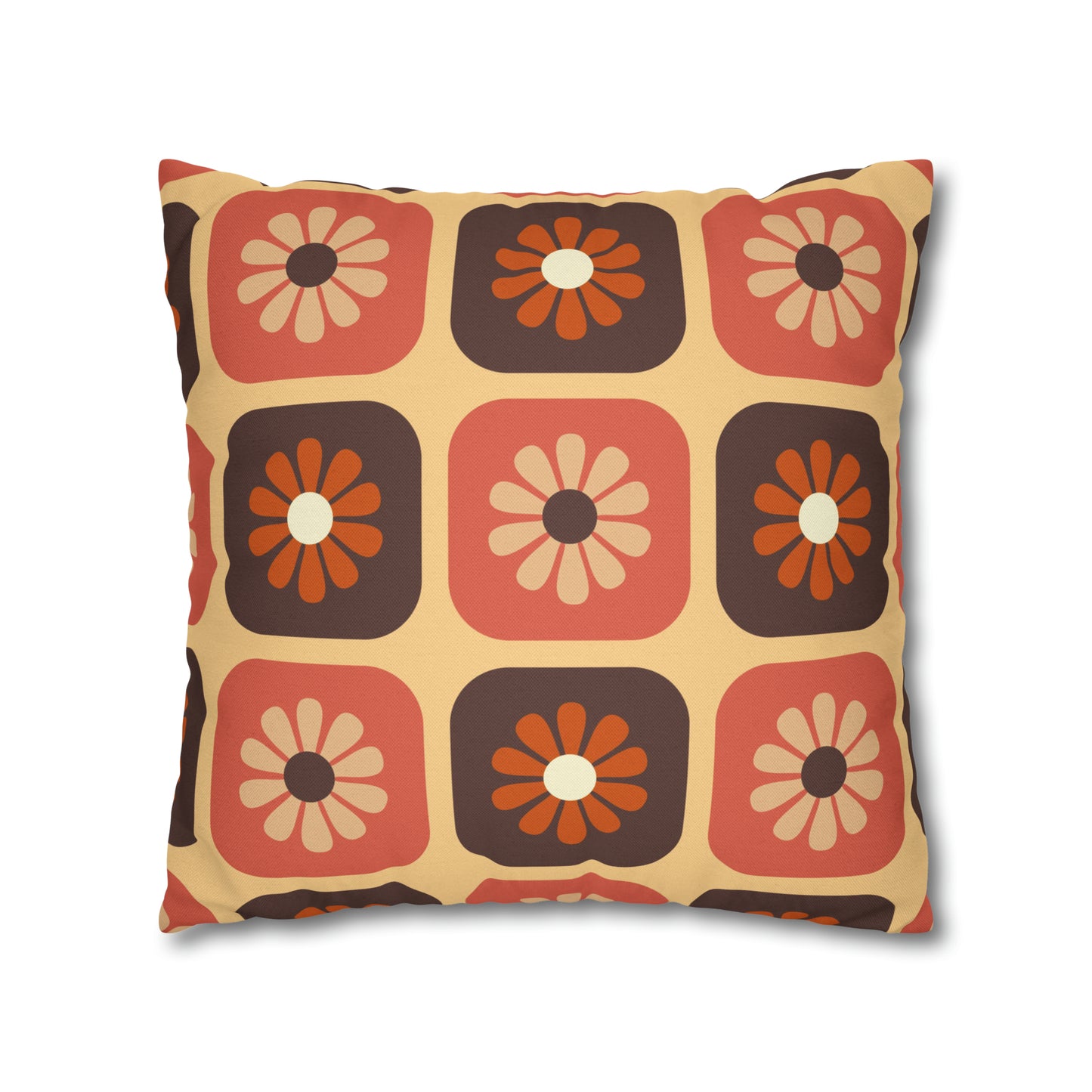 Bouquet of Dreams Spun Polyester Square Pillow Case