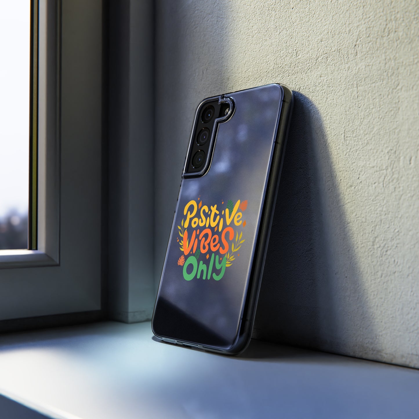 Positive Vibes Only Soft Phone Cases