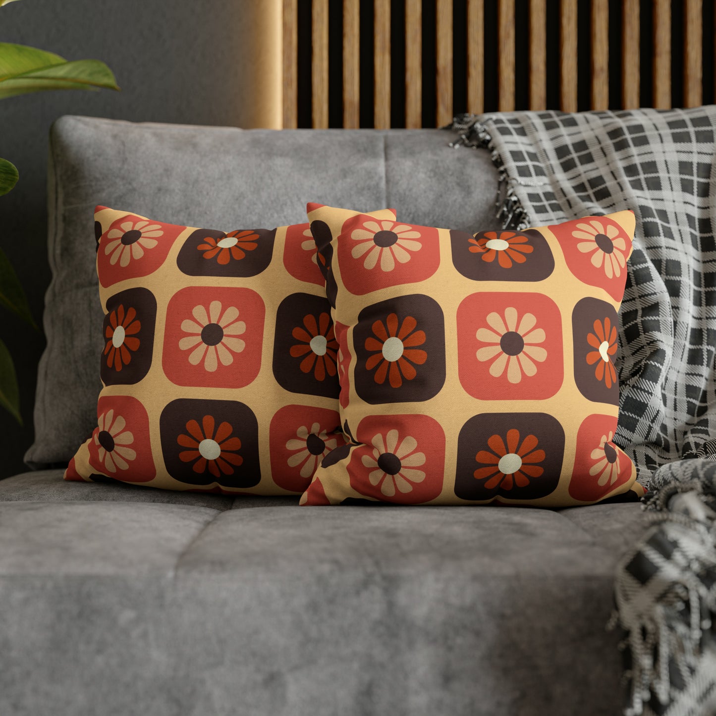 Bouquet of Dreams Spun Polyester Square Pillow Case