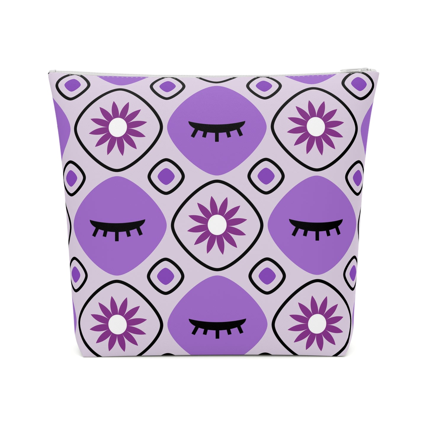 Shapes in Sight Cotton Cosmetic Bag