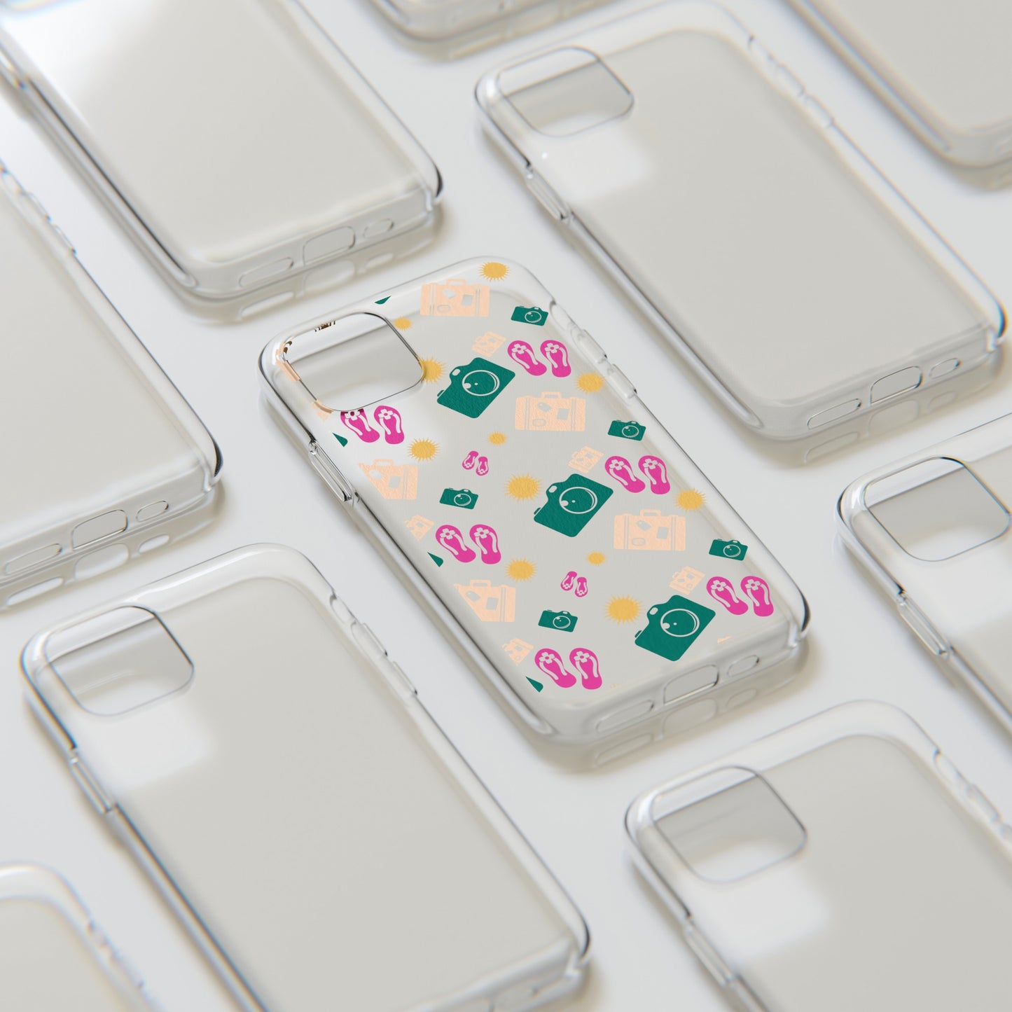 Sunlit Waves Soft Phone Cases