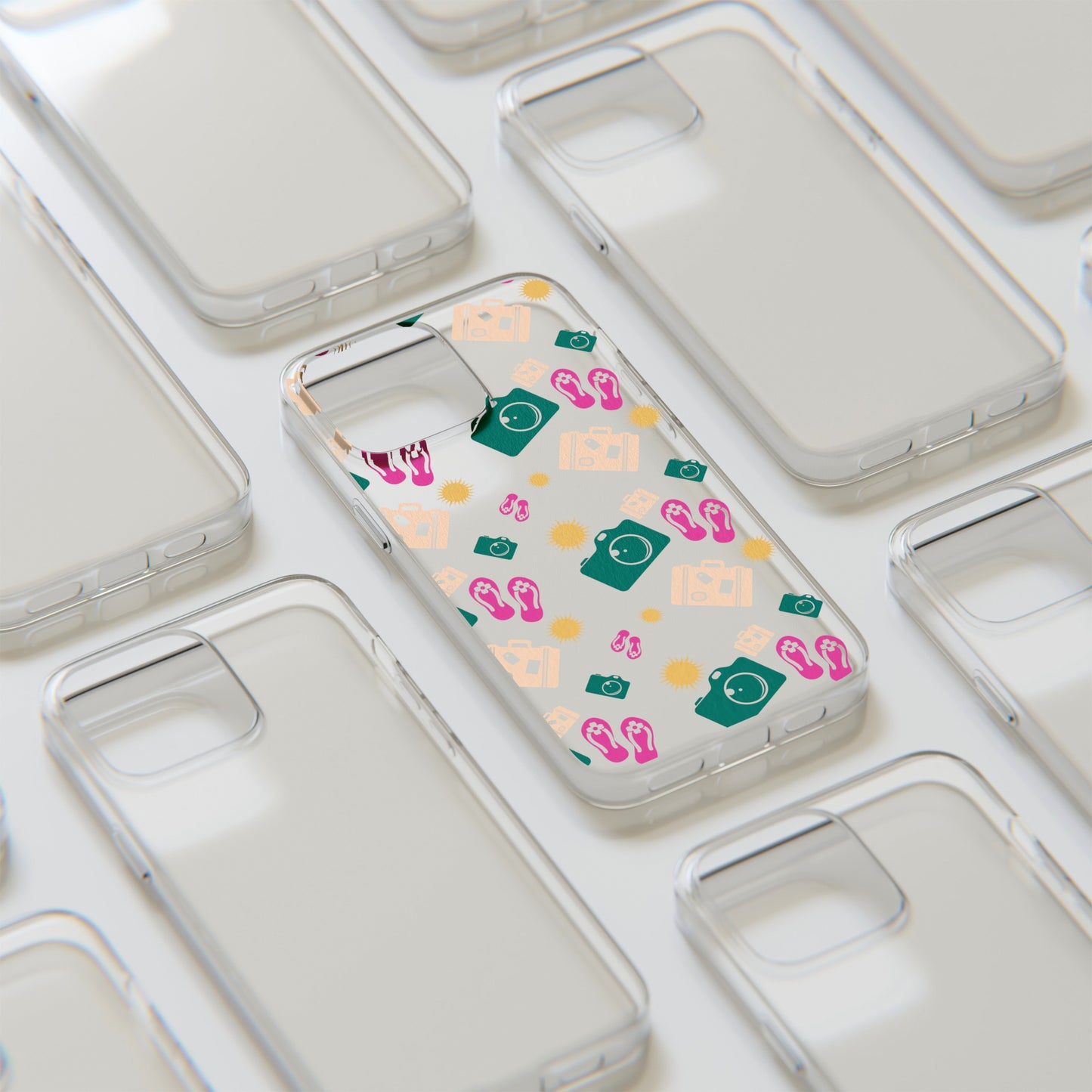 Sunlit Waves Soft Phone Cases