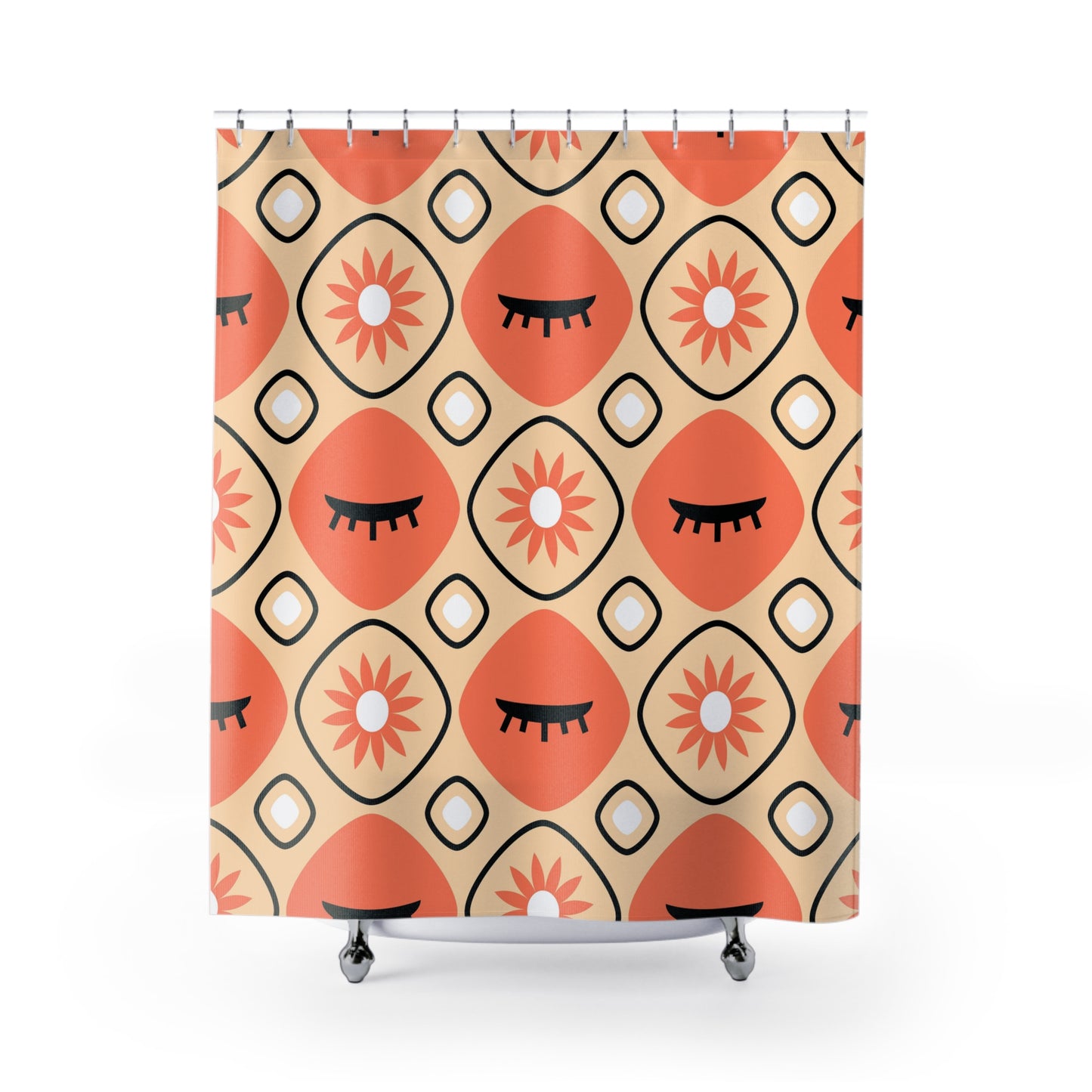 Shapes in Sight Shower Curtains