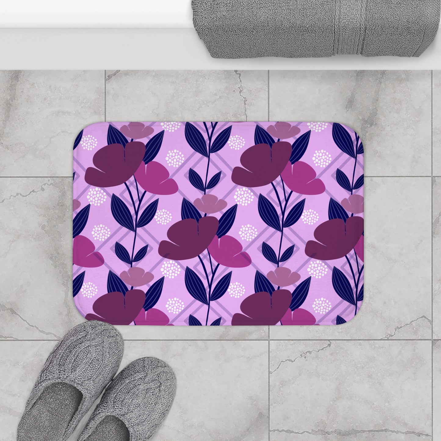 Floral Oasis Bath Mat