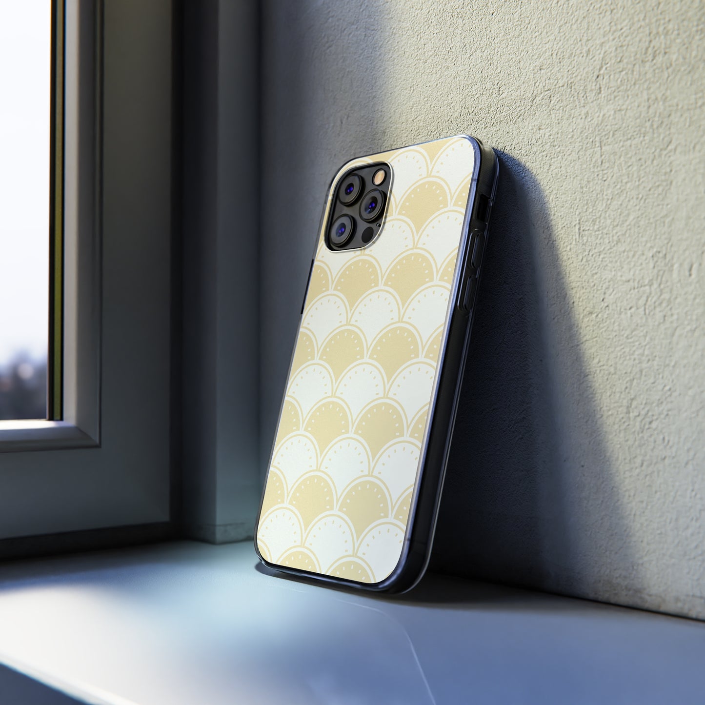 Ocean's Yellow Waves Soft Phone Cases