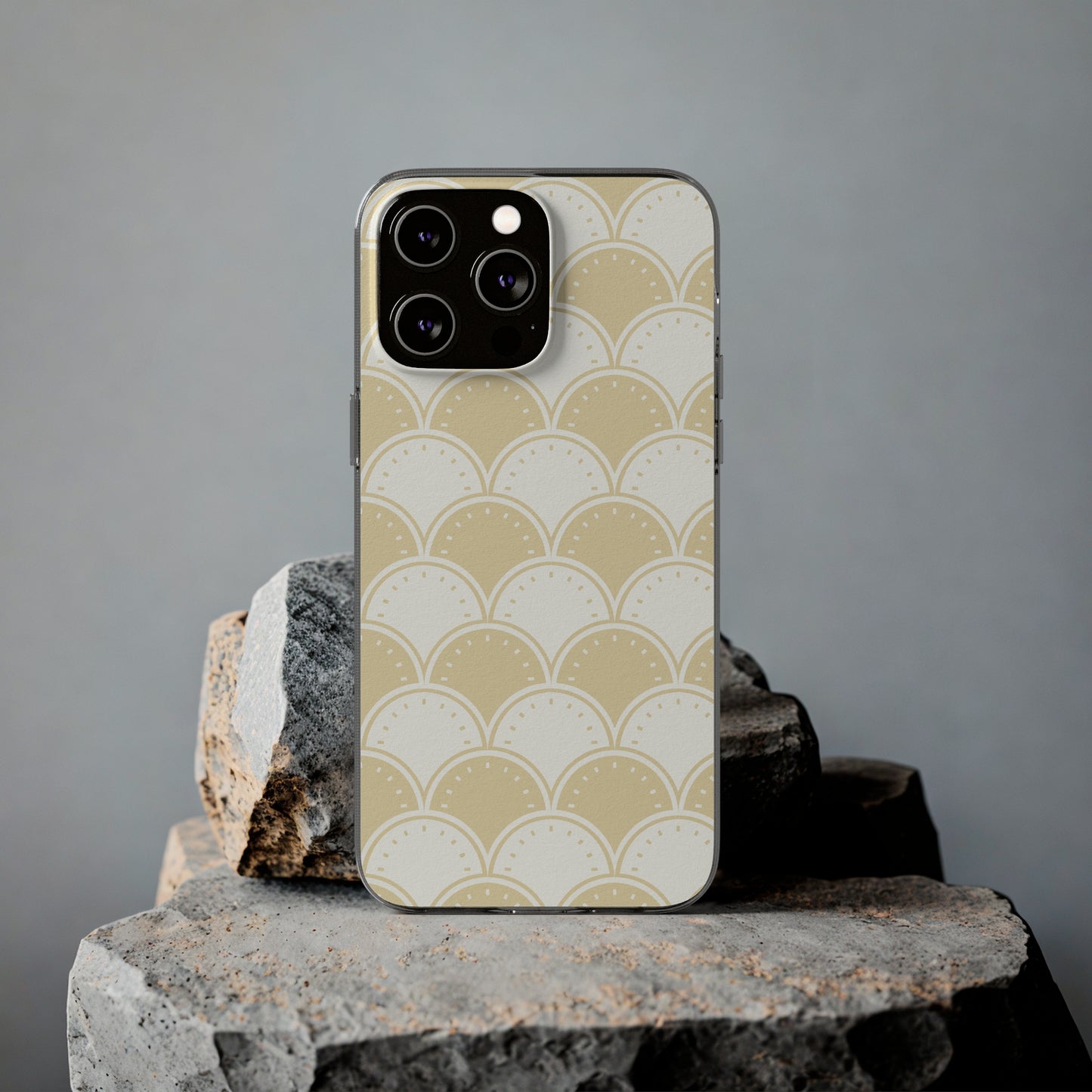 Ocean's Yellow Waves Soft Phone Cases