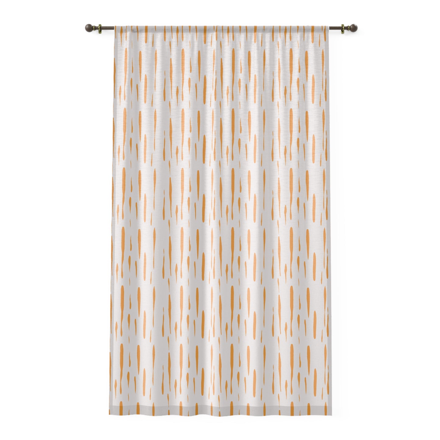 Golden Sunflower Window Curtain