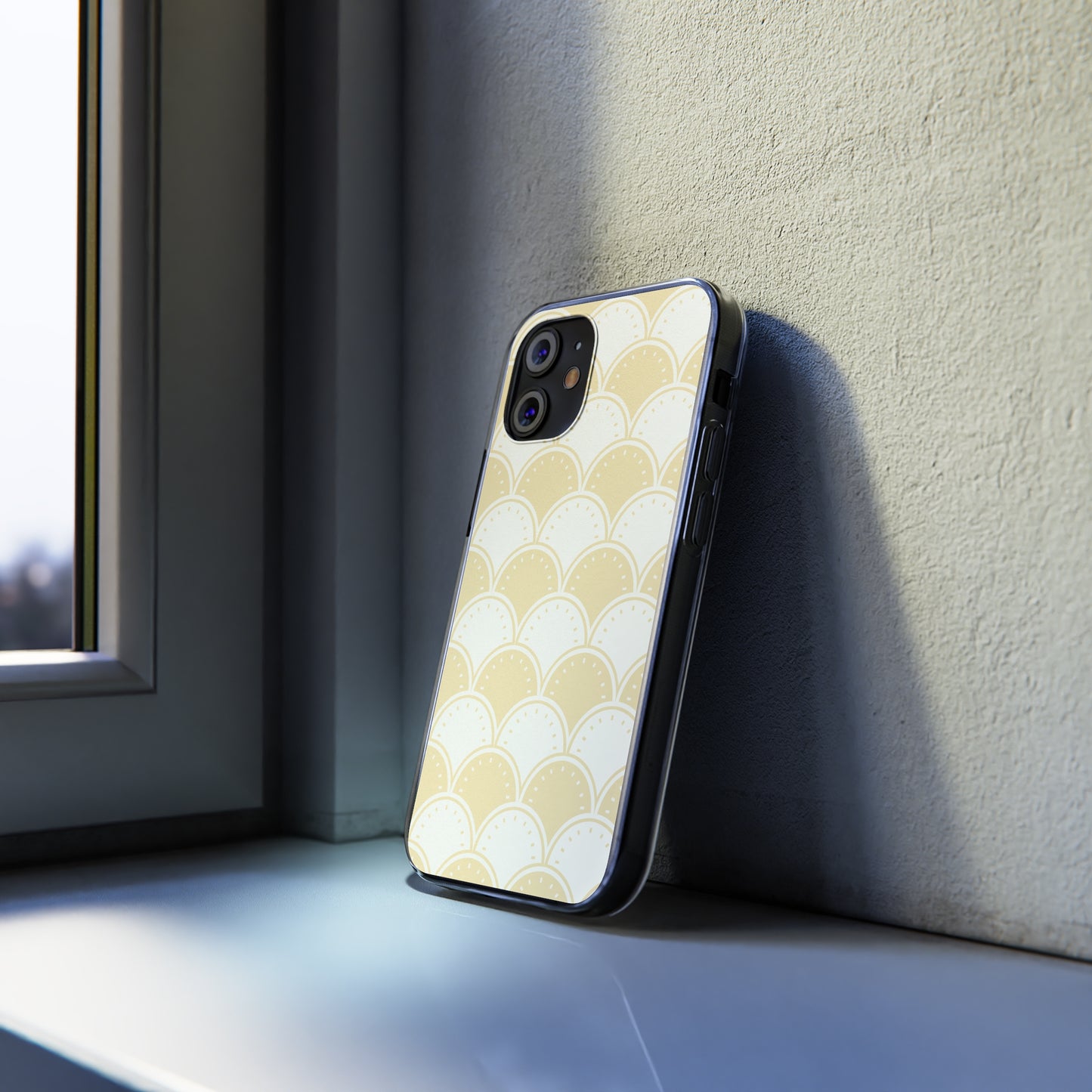 Ocean's Yellow Waves Soft Phone Cases