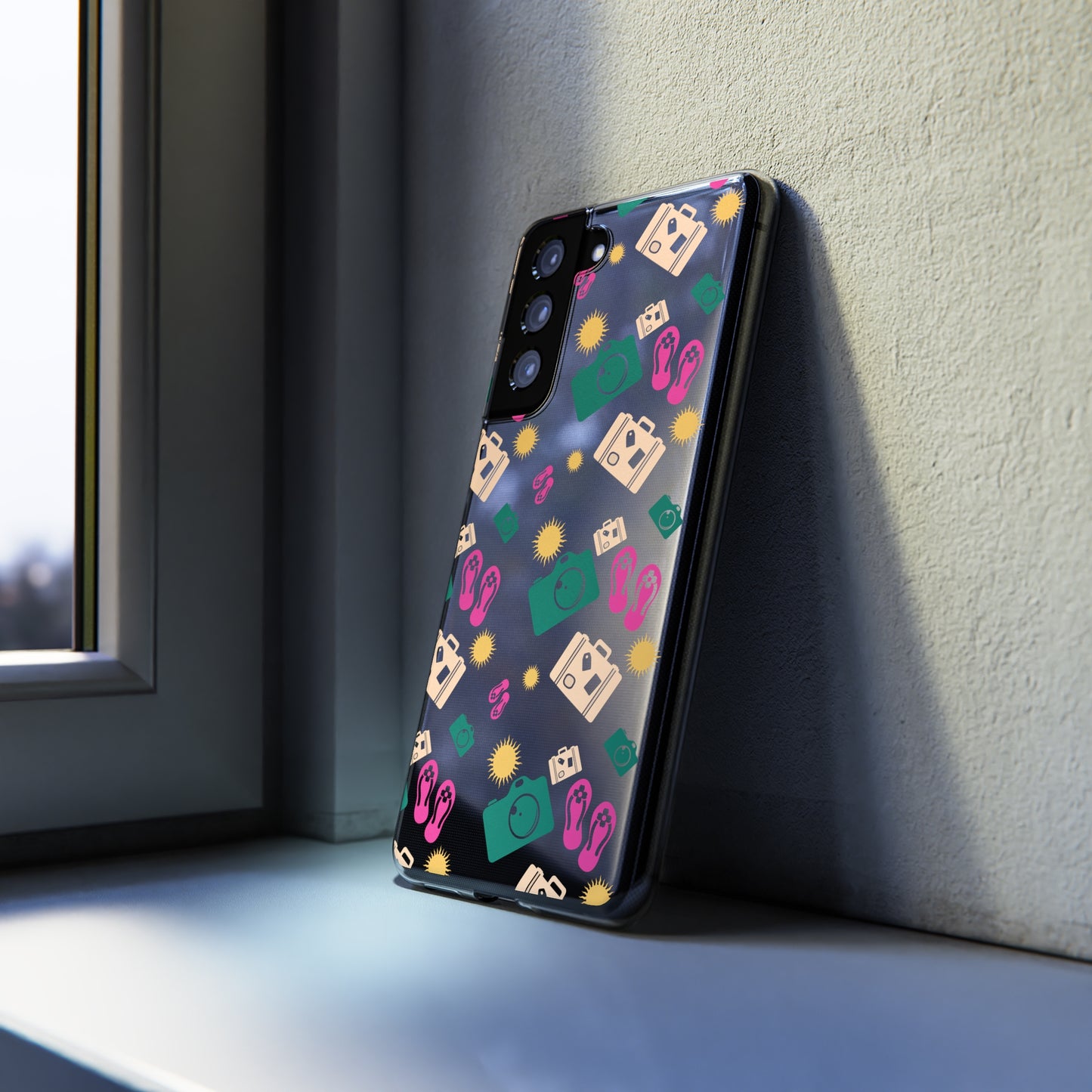 Sunlit Waves Soft Phone Cases