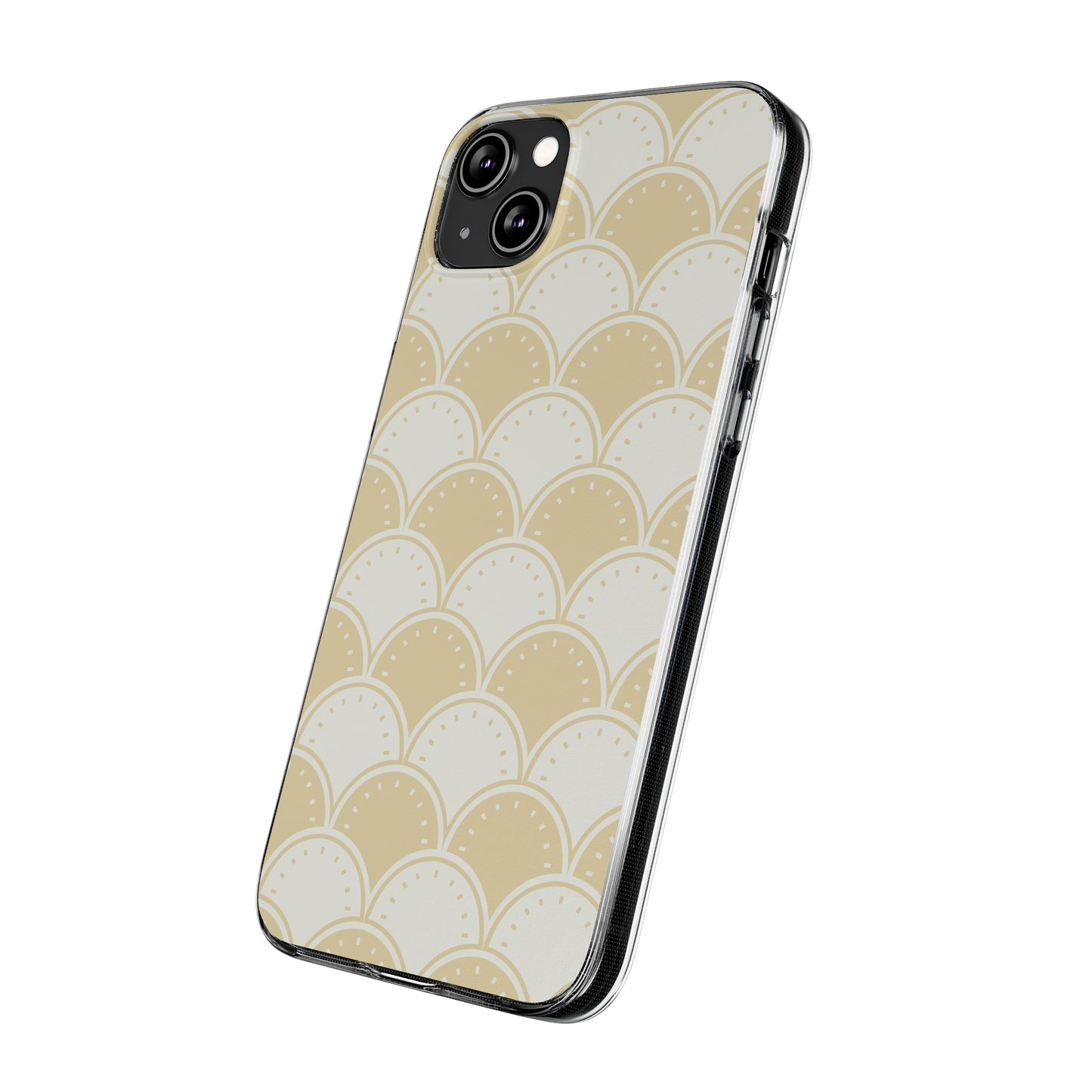 Ocean's Yellow Waves Soft Phone Cases